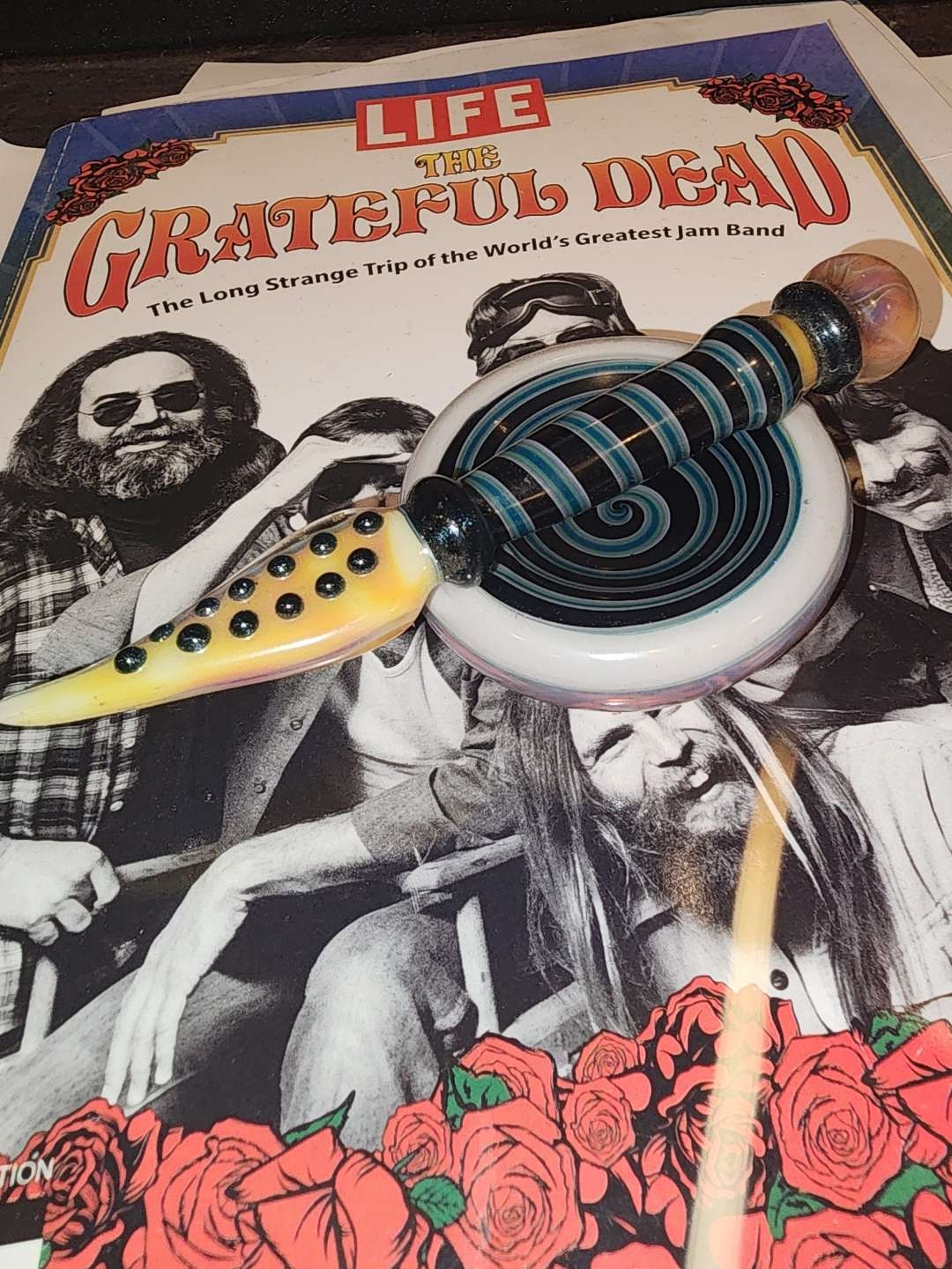 Preview pic of Chris Riley of Defi-Glass Sword Dabber and Glass Dish