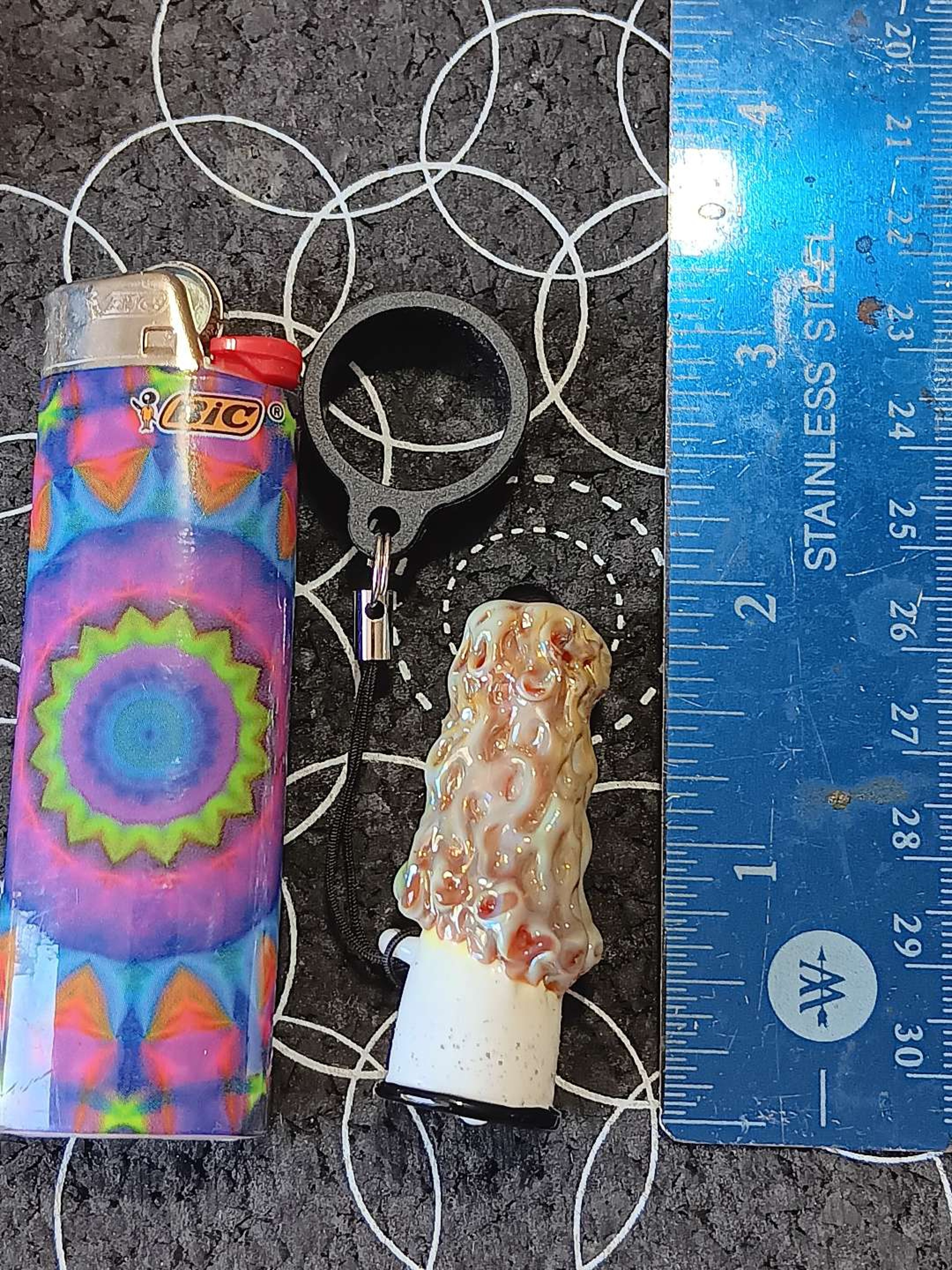 Preview pic of Moral mushroom puffco pivot top and tether