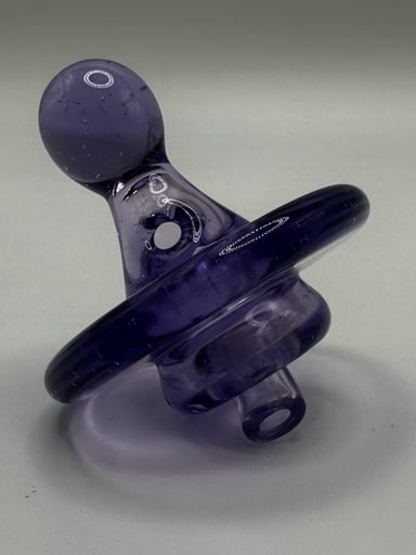 Preview pic of Blew Glass Purple Spinner Top