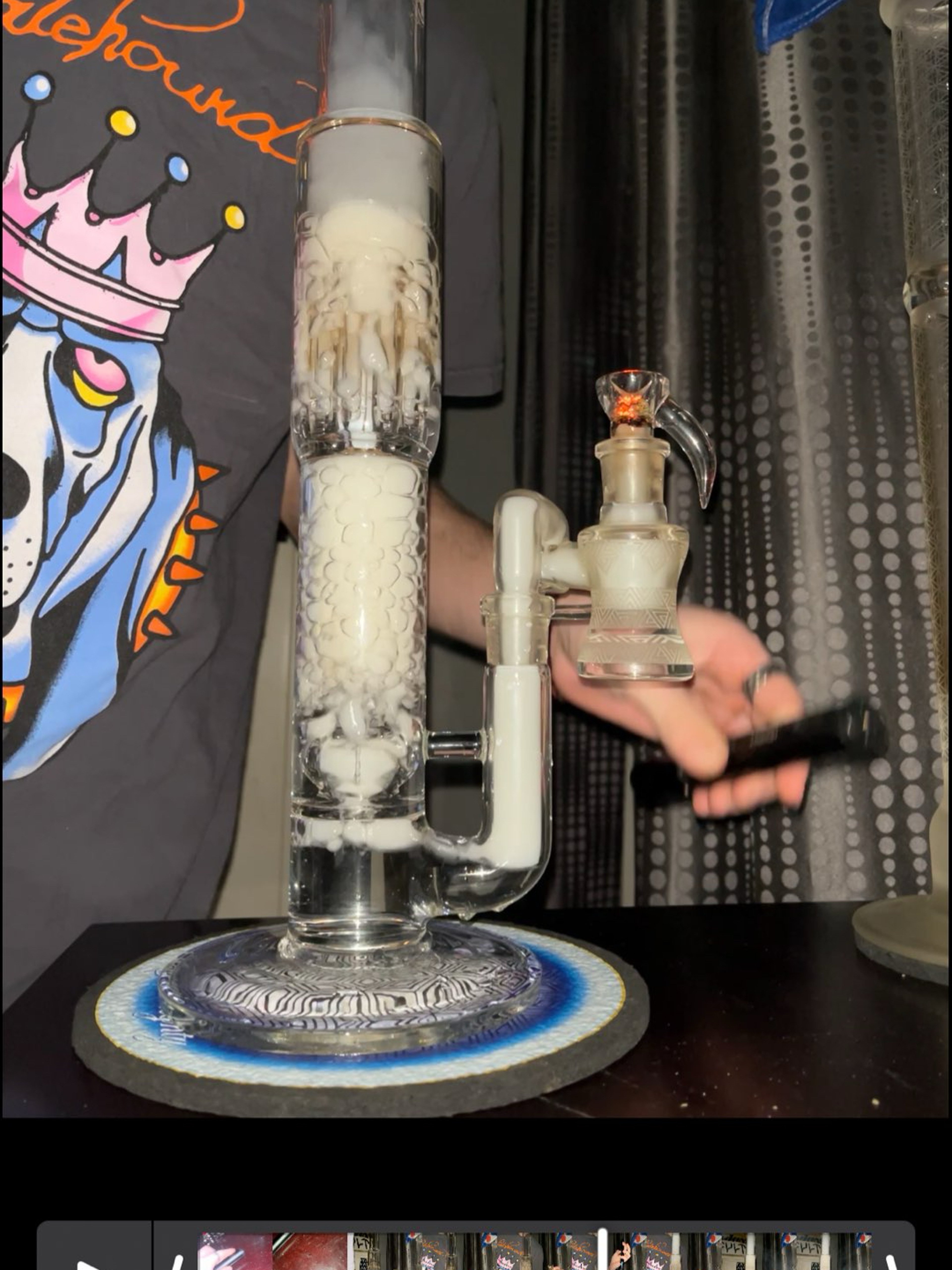 Preview pic of stained imp-8 clear
