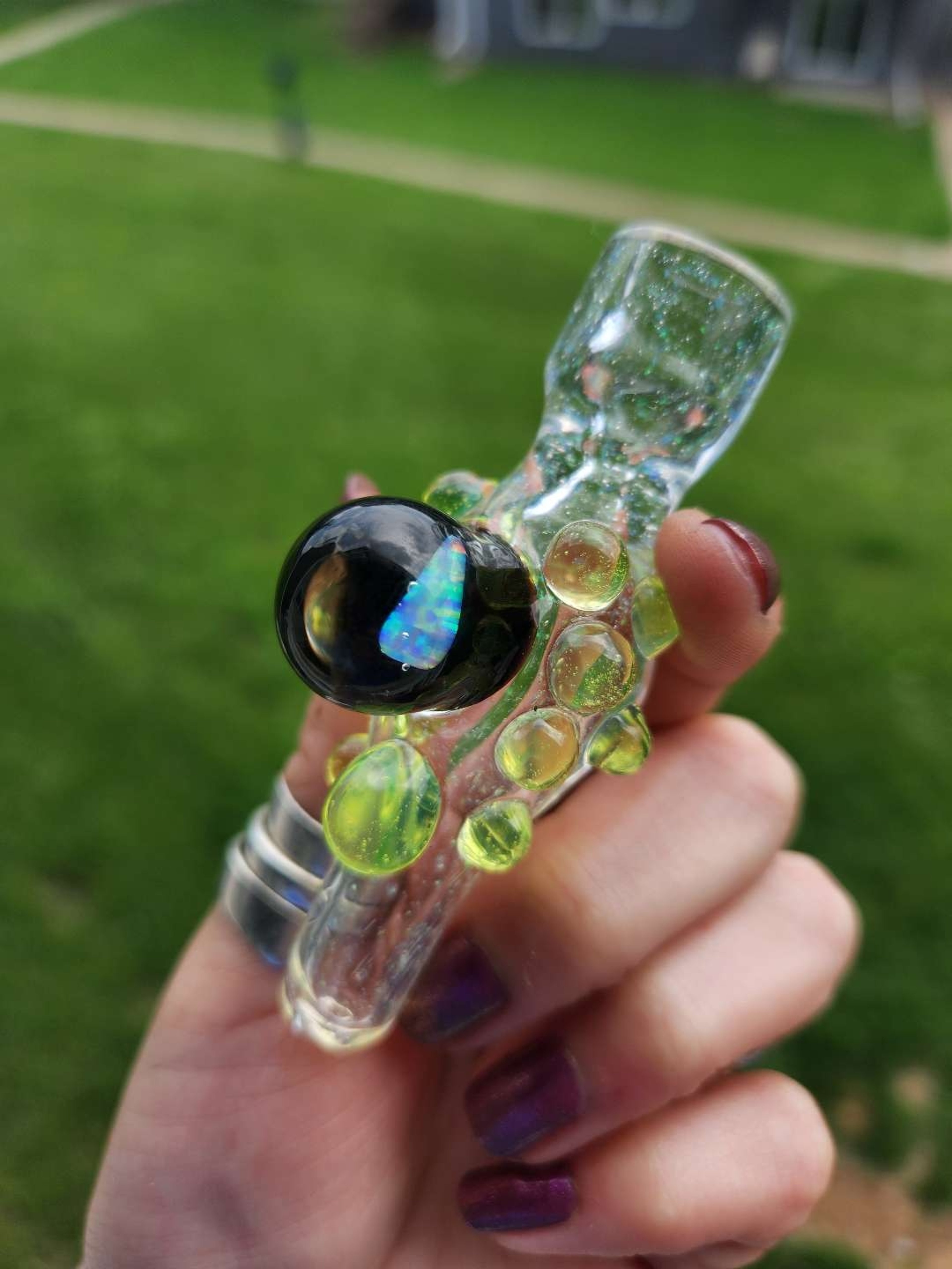Preview pic of ¡Ludeman Crushed Opal x Slyme x Opal Chillum!