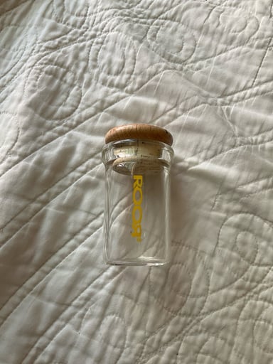 Preview pic of Roor Germany Wooden Lid Jar (Yellow)