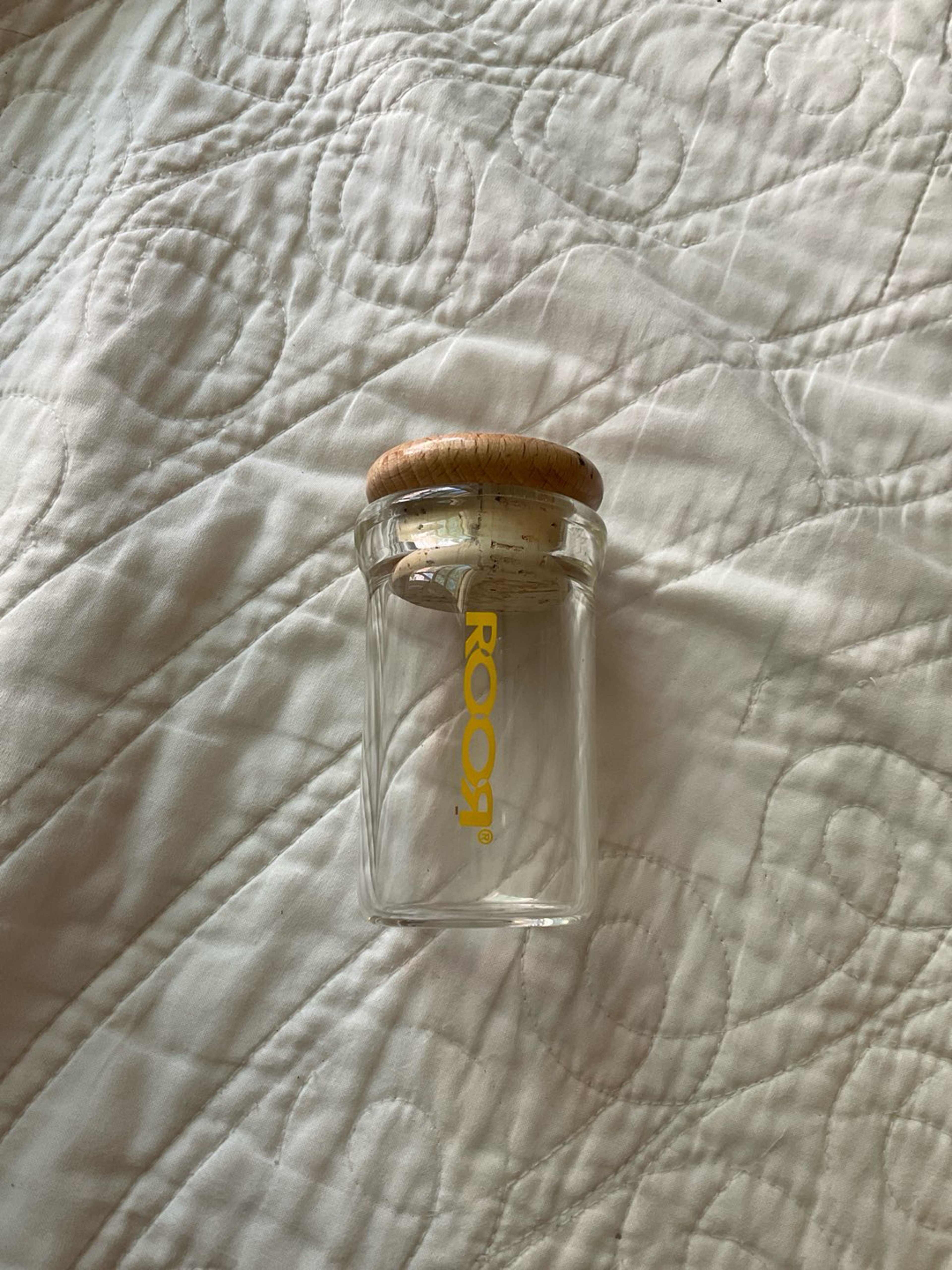 Preview pic of Roor Germany Wooden Lid Jar (Yellow)