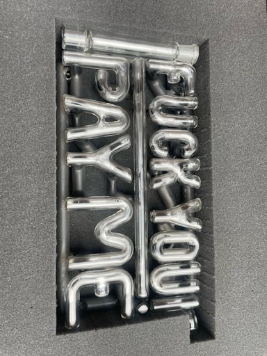 Preview pic of PRICE REDUX! HammsWaterWorks “Fuck You Pay Me!” Rig/Dry pipe/Art