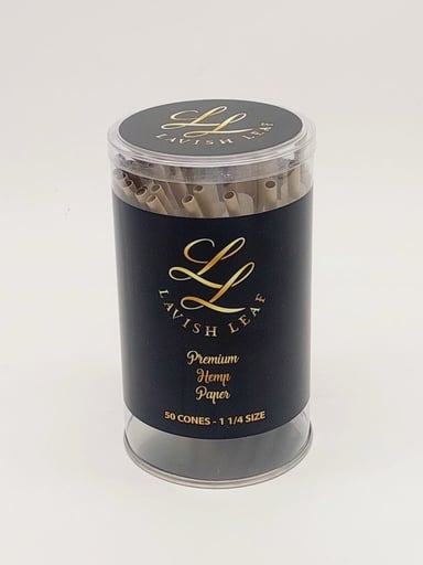 Preview pic of Lavish Leaf Rolling Papers - 50ct Jar