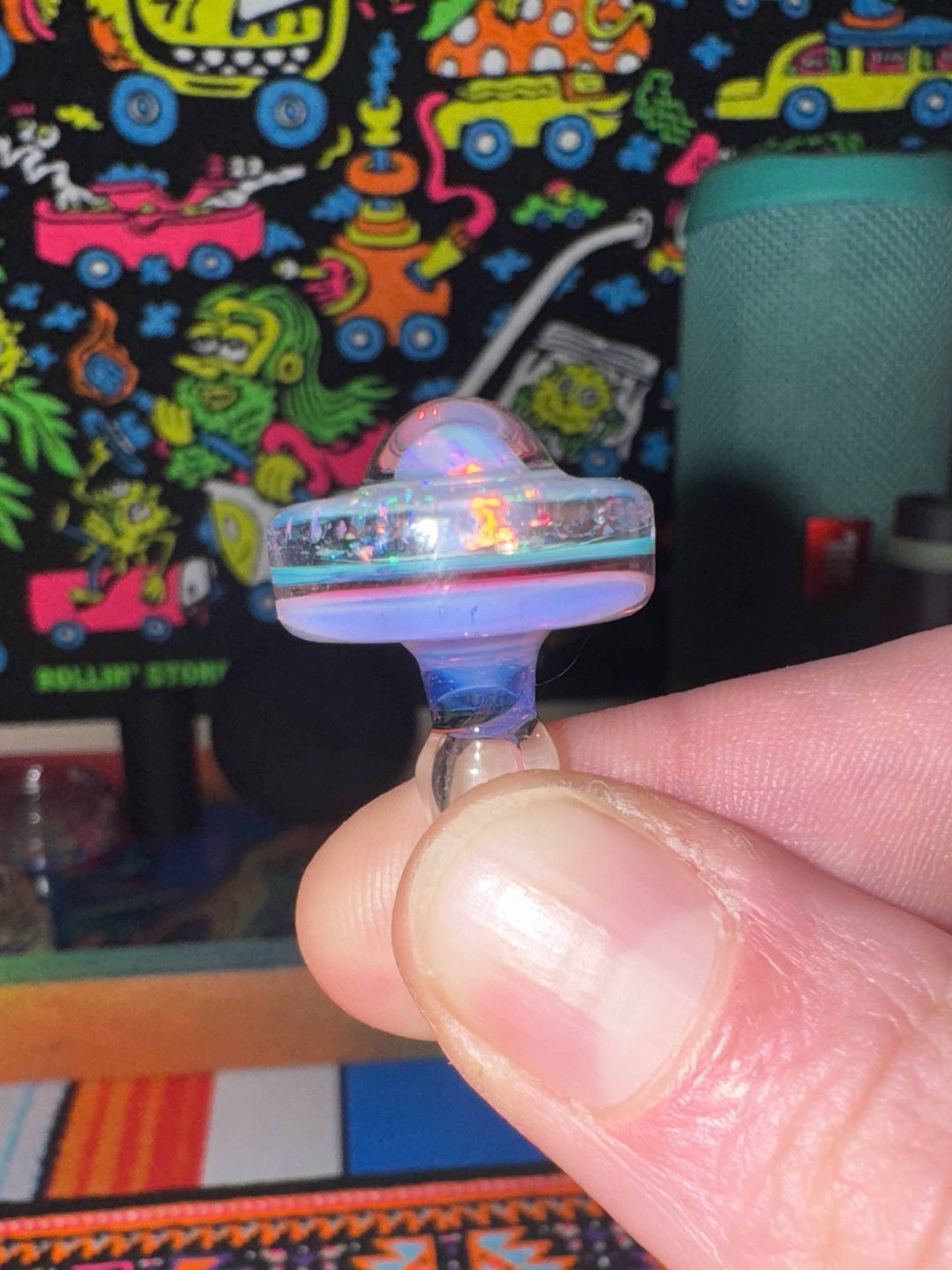 Preview pic of Coos Puffco UFO Joystick Neo Opal/Meta