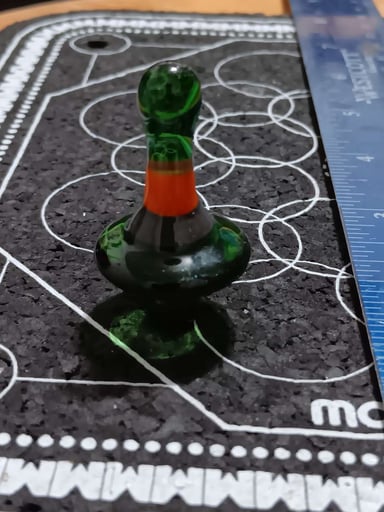 Preview pic of 10mm emrald green and lava tower cap