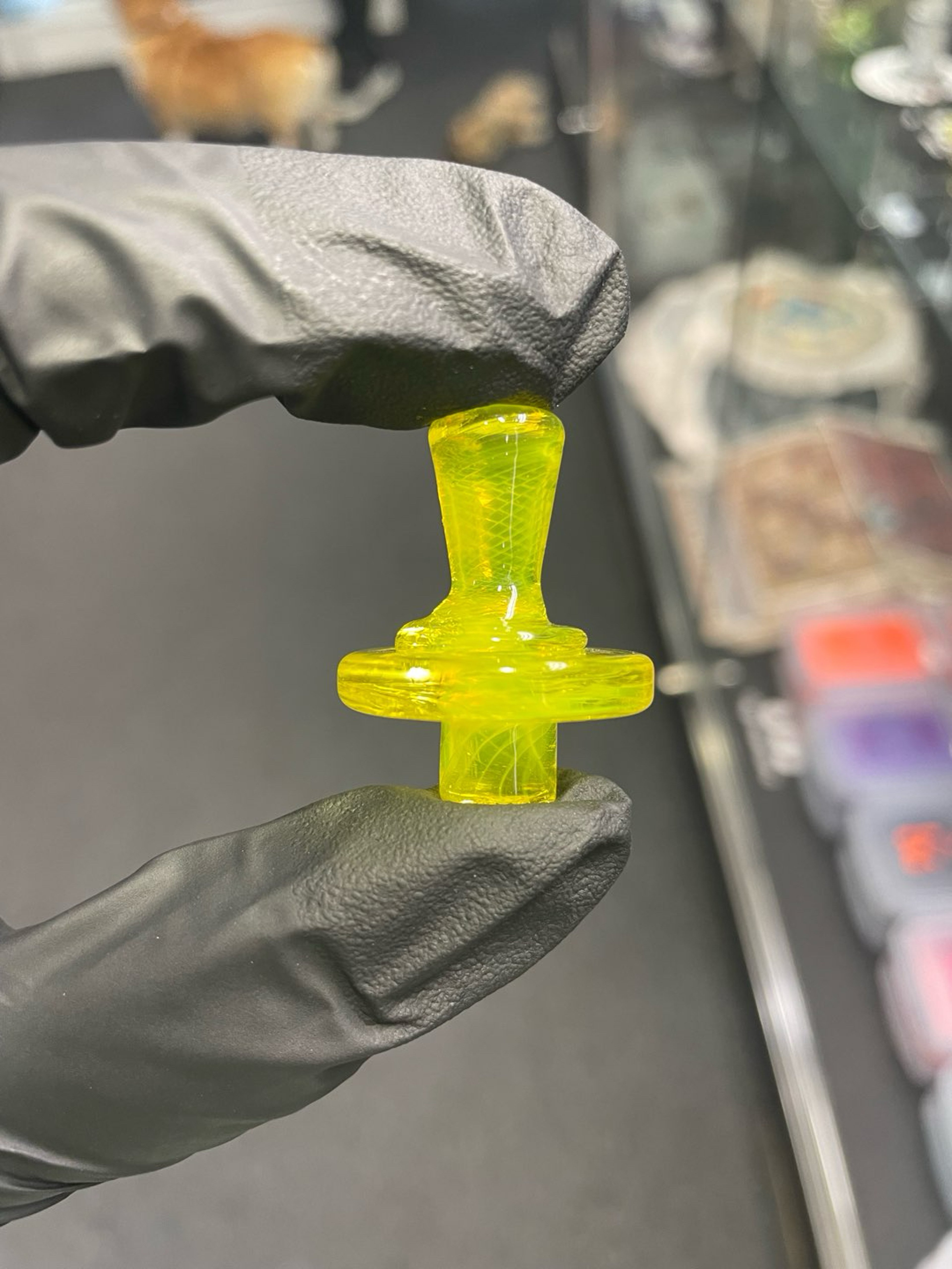 Preview pic of Control Tower Cap Transparent Yellow