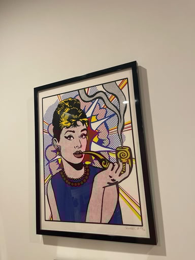 Preview pic of Marble Slinger / Slinger Apparel 2018 Audrey Hepburn 27/32 Print Custom Framed Slingoner1