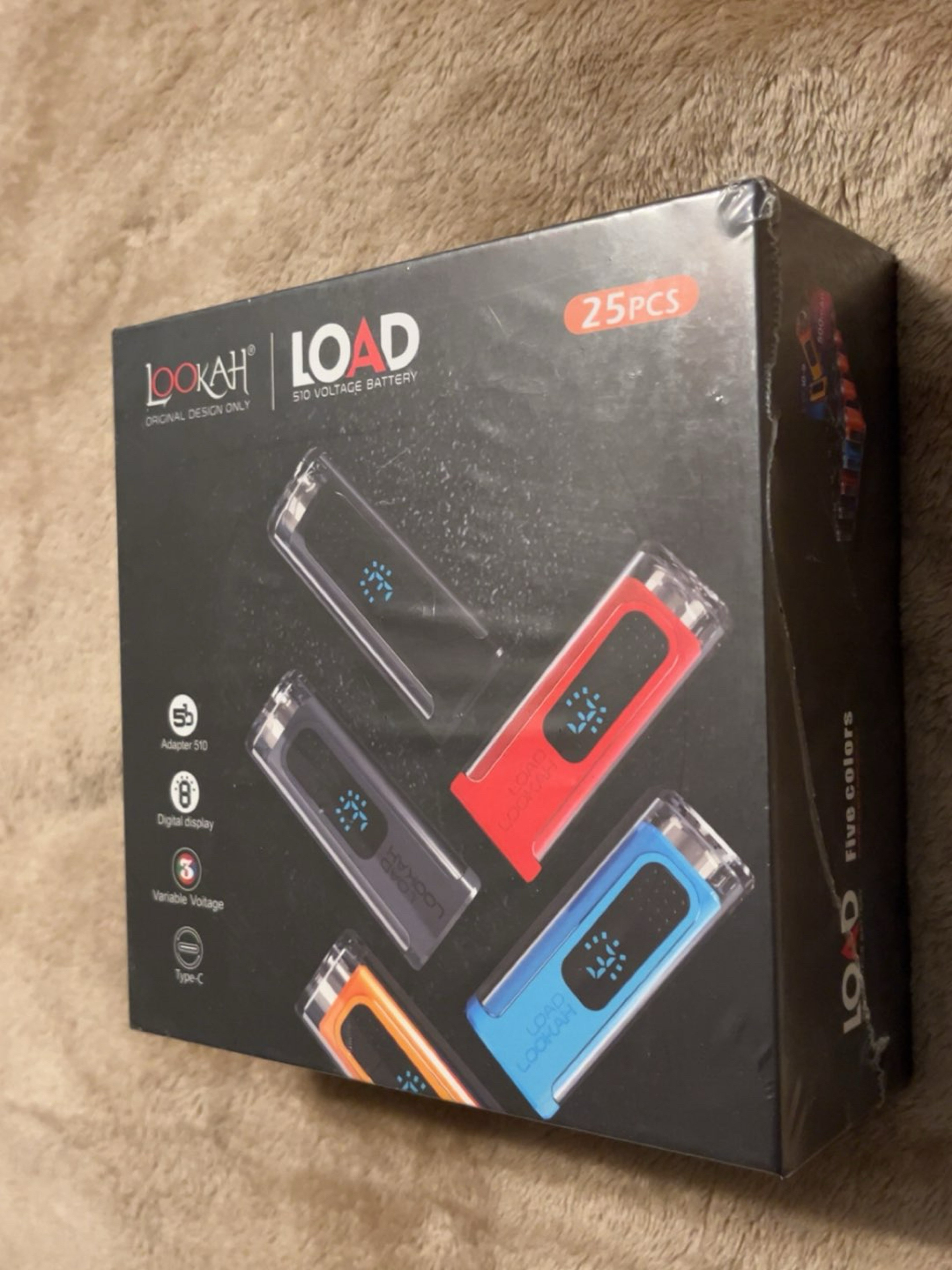 Preview pic of (25) pc 510 threat battery case