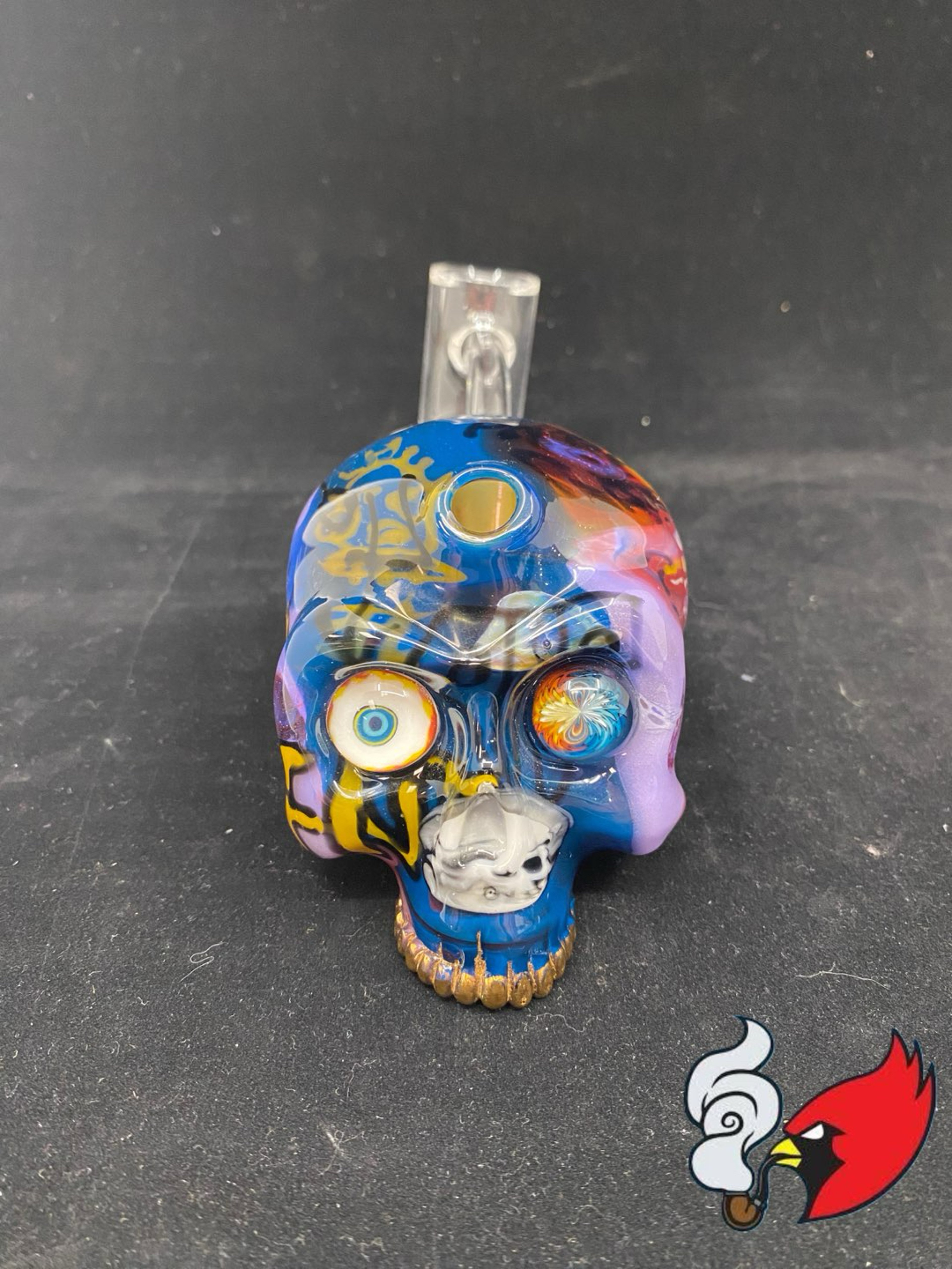 Preview pic of Sweeney Glass Skull Jammer