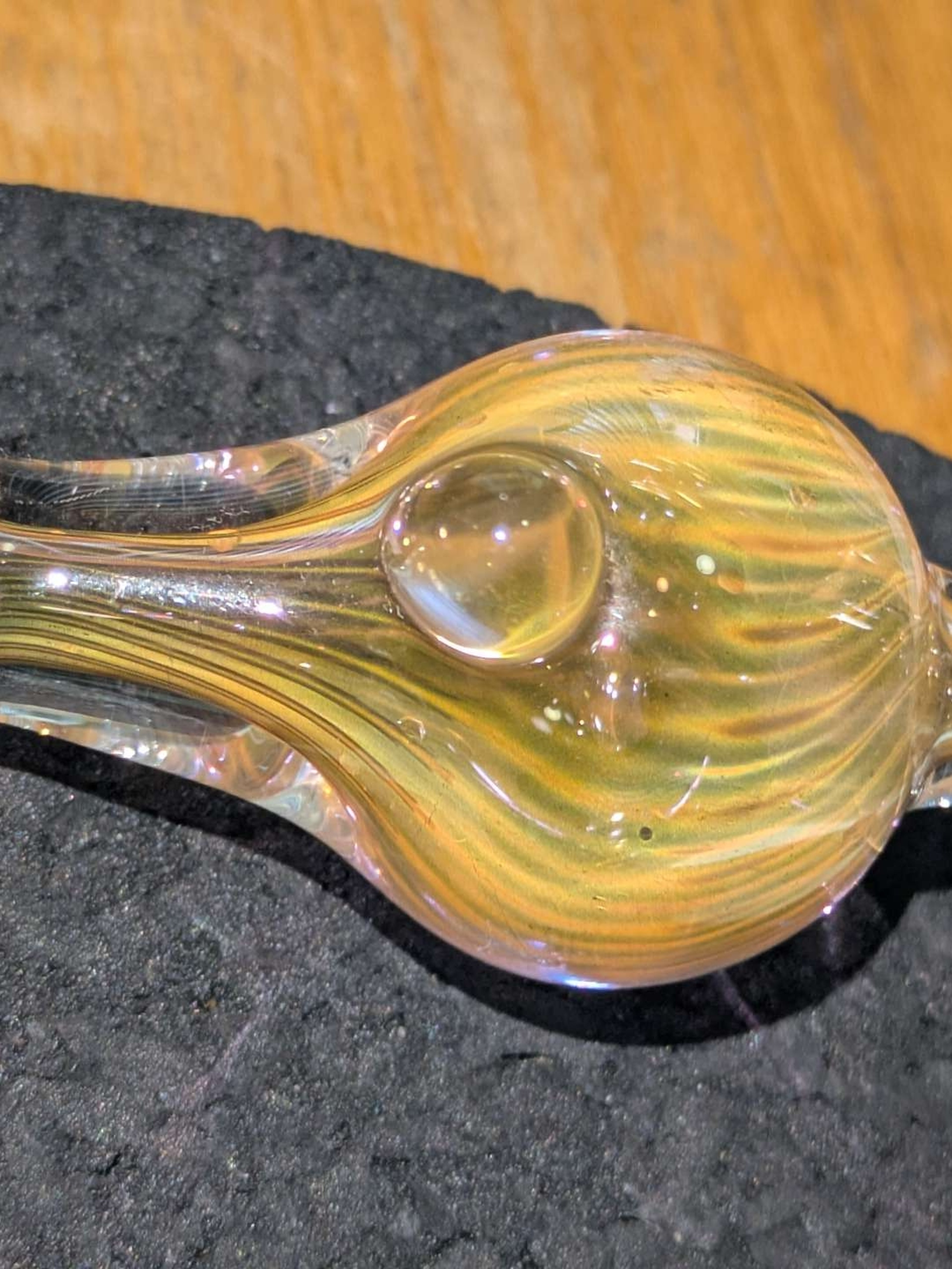 Preview pic of Gold fumed bubble cap by Dot mark