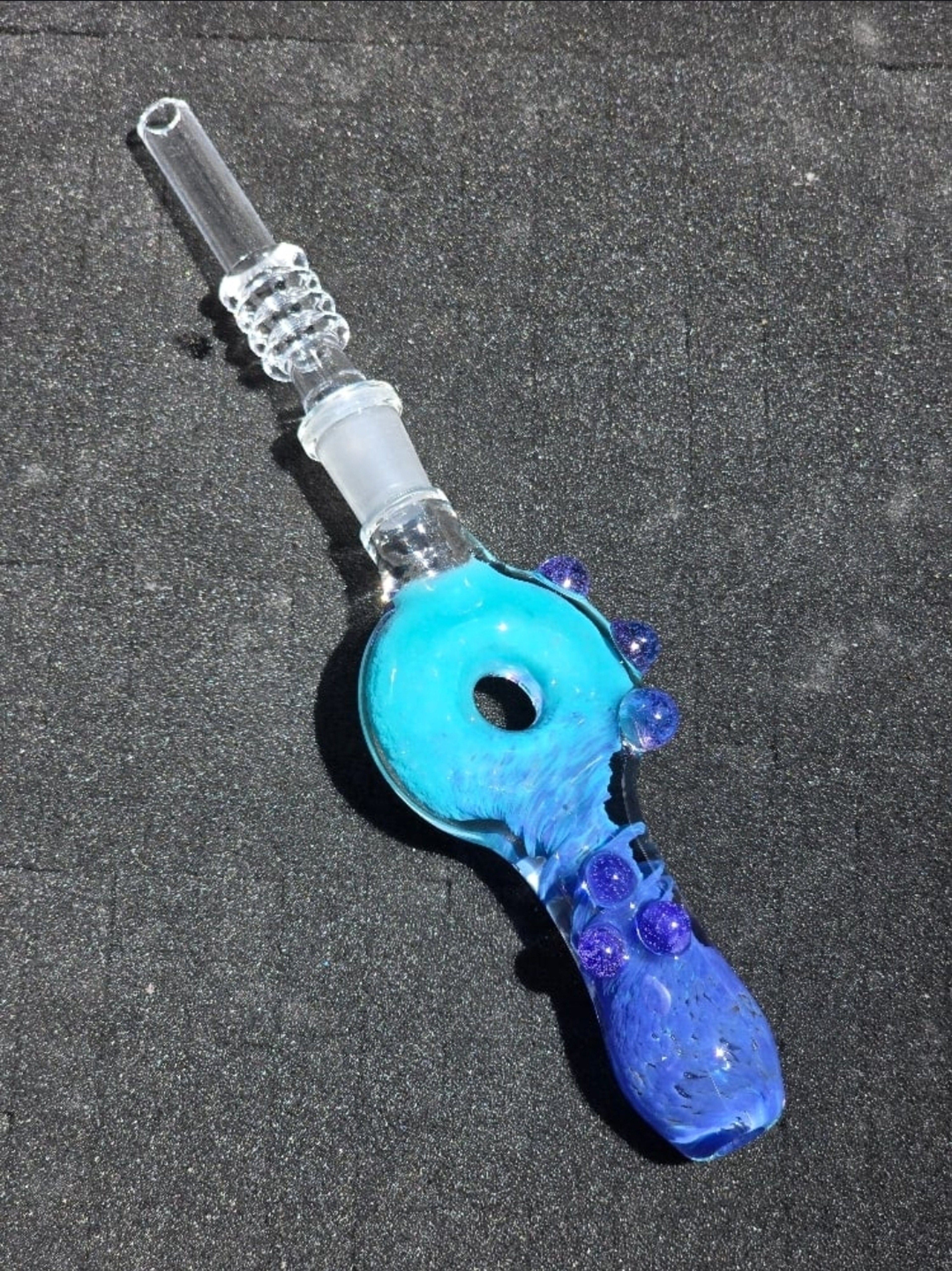 Preview pic of Aqua X Purple Nectar Collector 10 mm