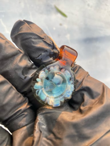 Preview pic of Implosion /flower pendant