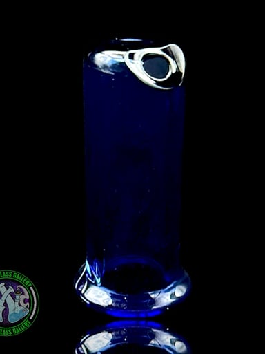 Preview pic of Kovacs Glass - Puffco Pivot Mouthpiece #2 (Light Cobalt)