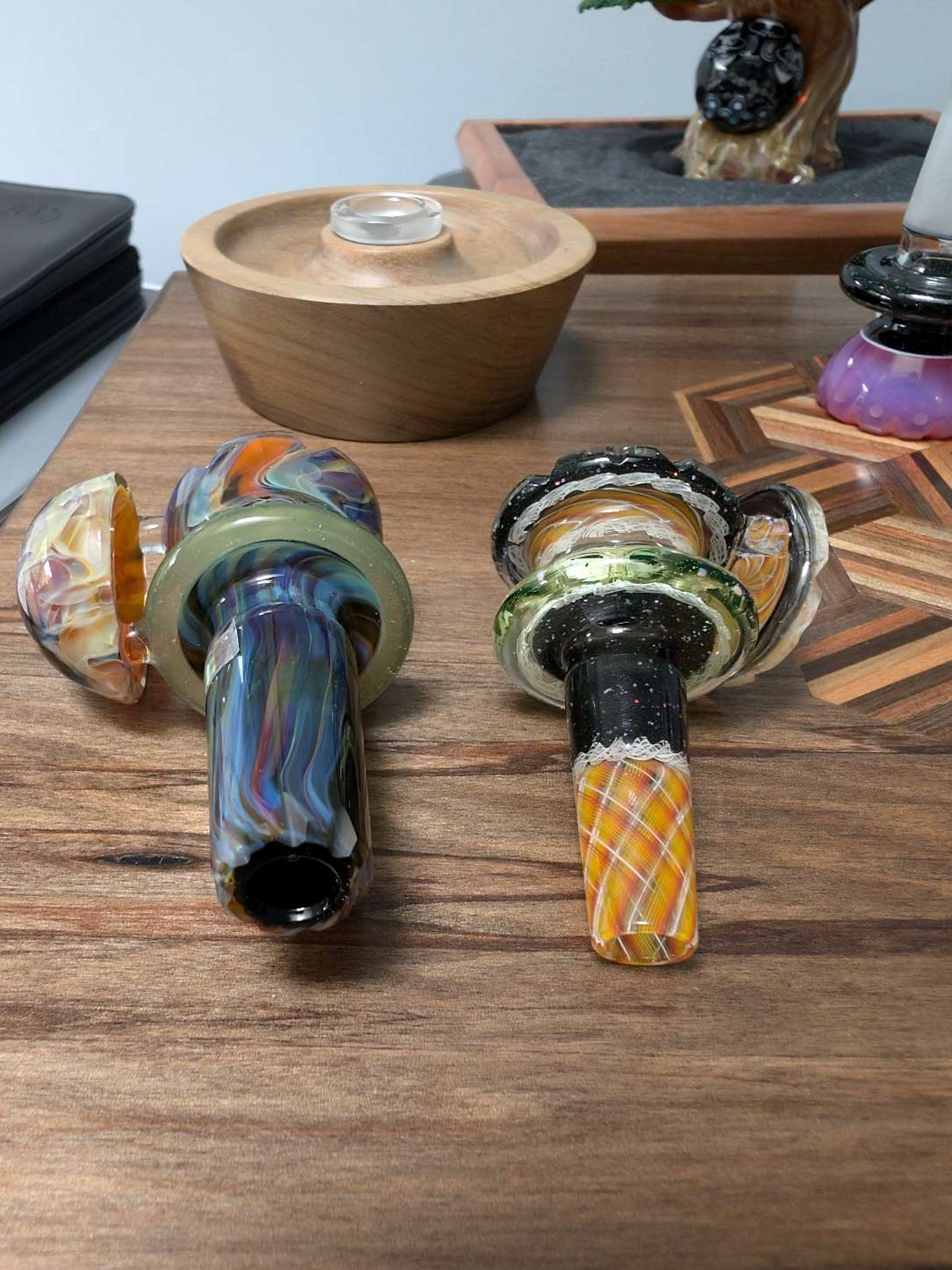Preview pic of Mobius and Circle Glass fully worked slides