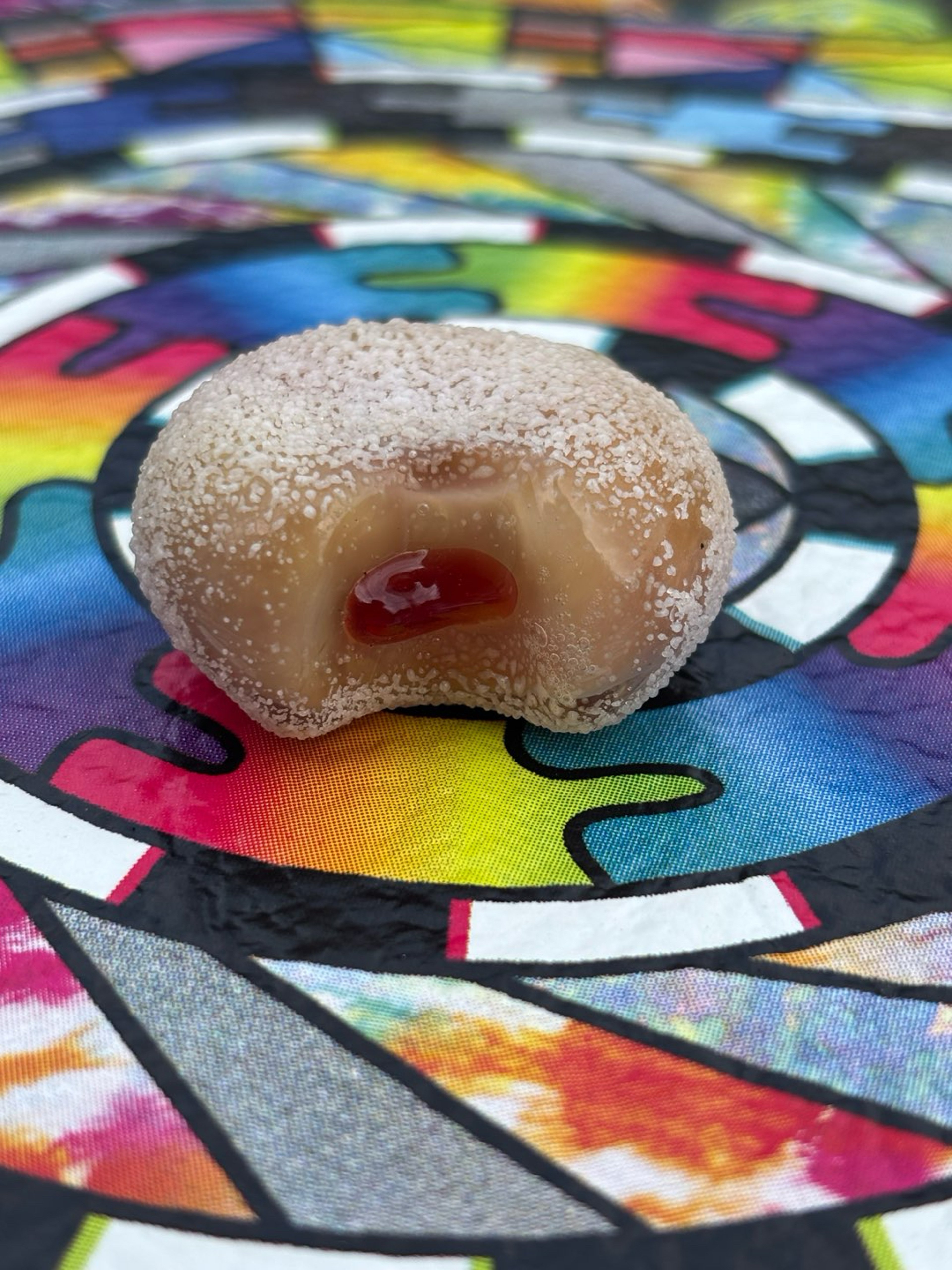 Preview pic of Frosted jelly donut