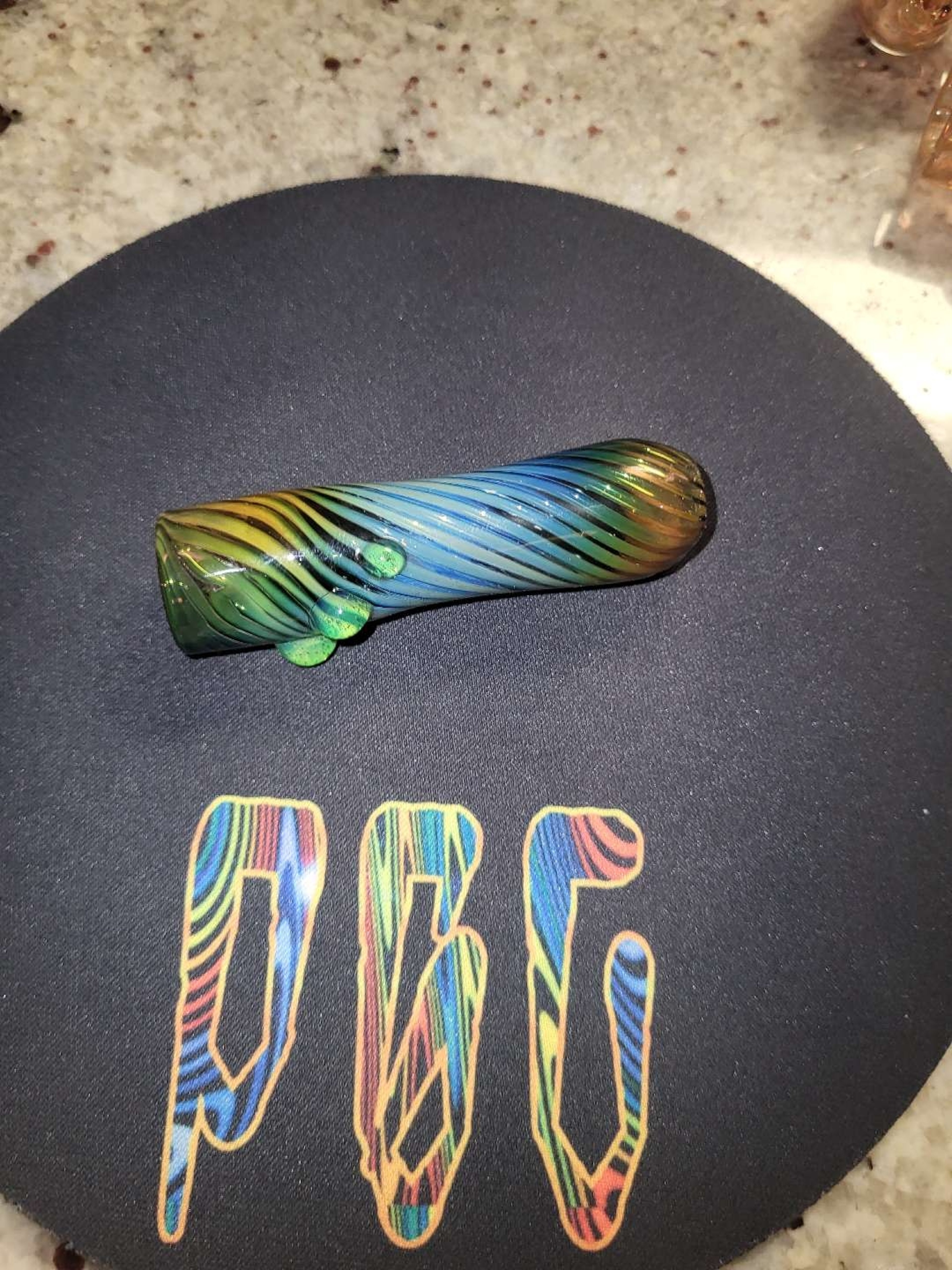 Preview pic of Gold/ silver fume chillum