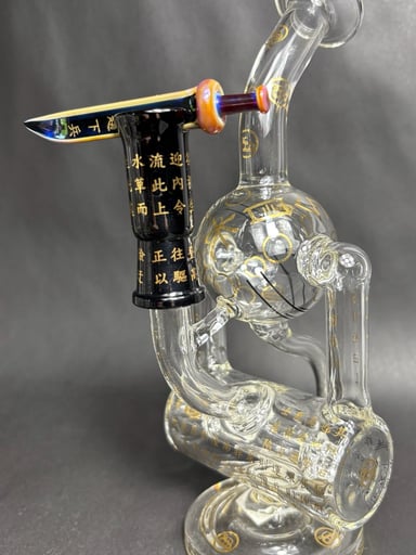 Preview pic of Aaron Sokol Art of War Series  Recycler Rig with Sword & 14mm Dome
