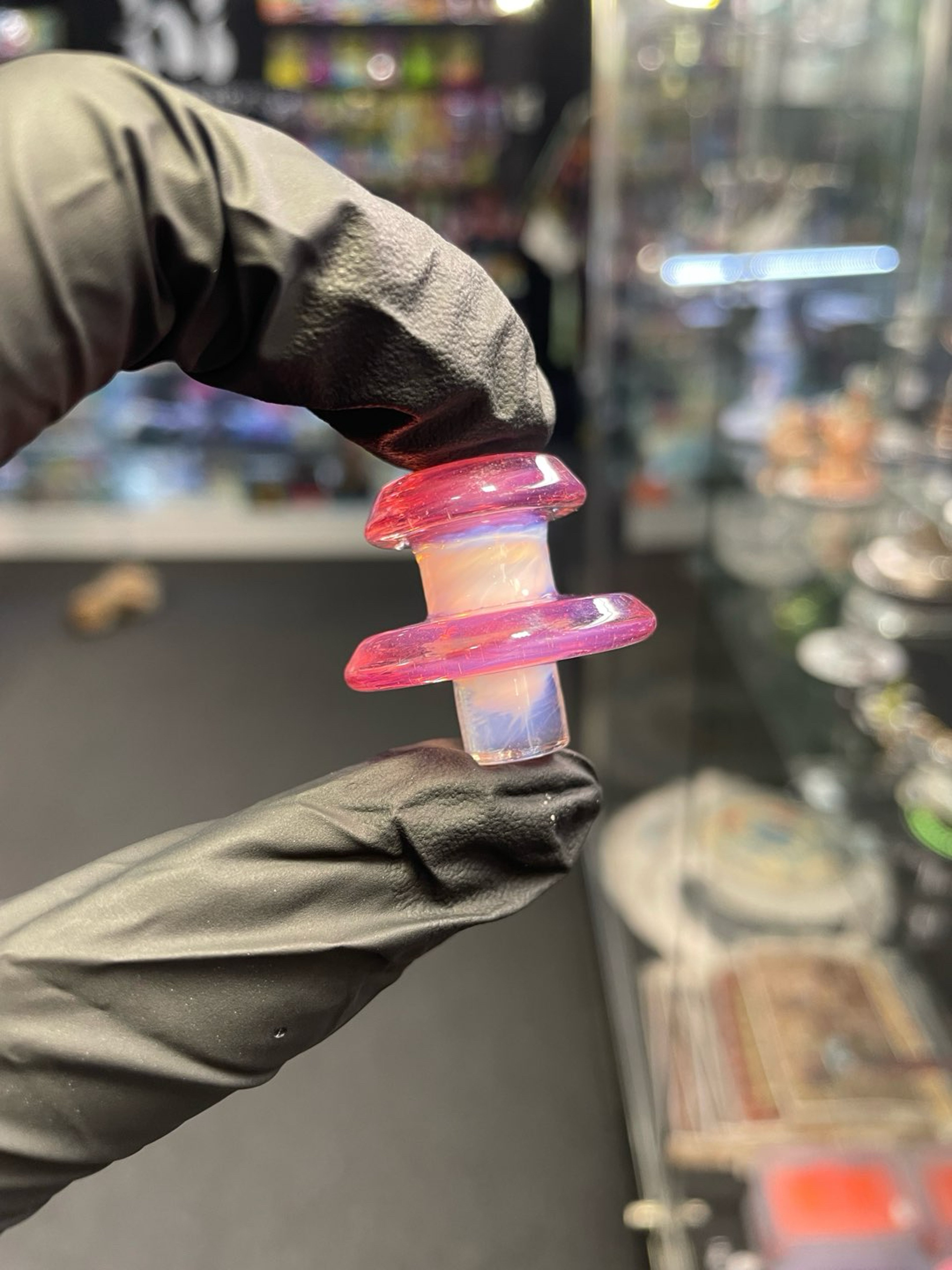 Preview pic of 2-Tone UFO Tower Cap Purple, Opaline