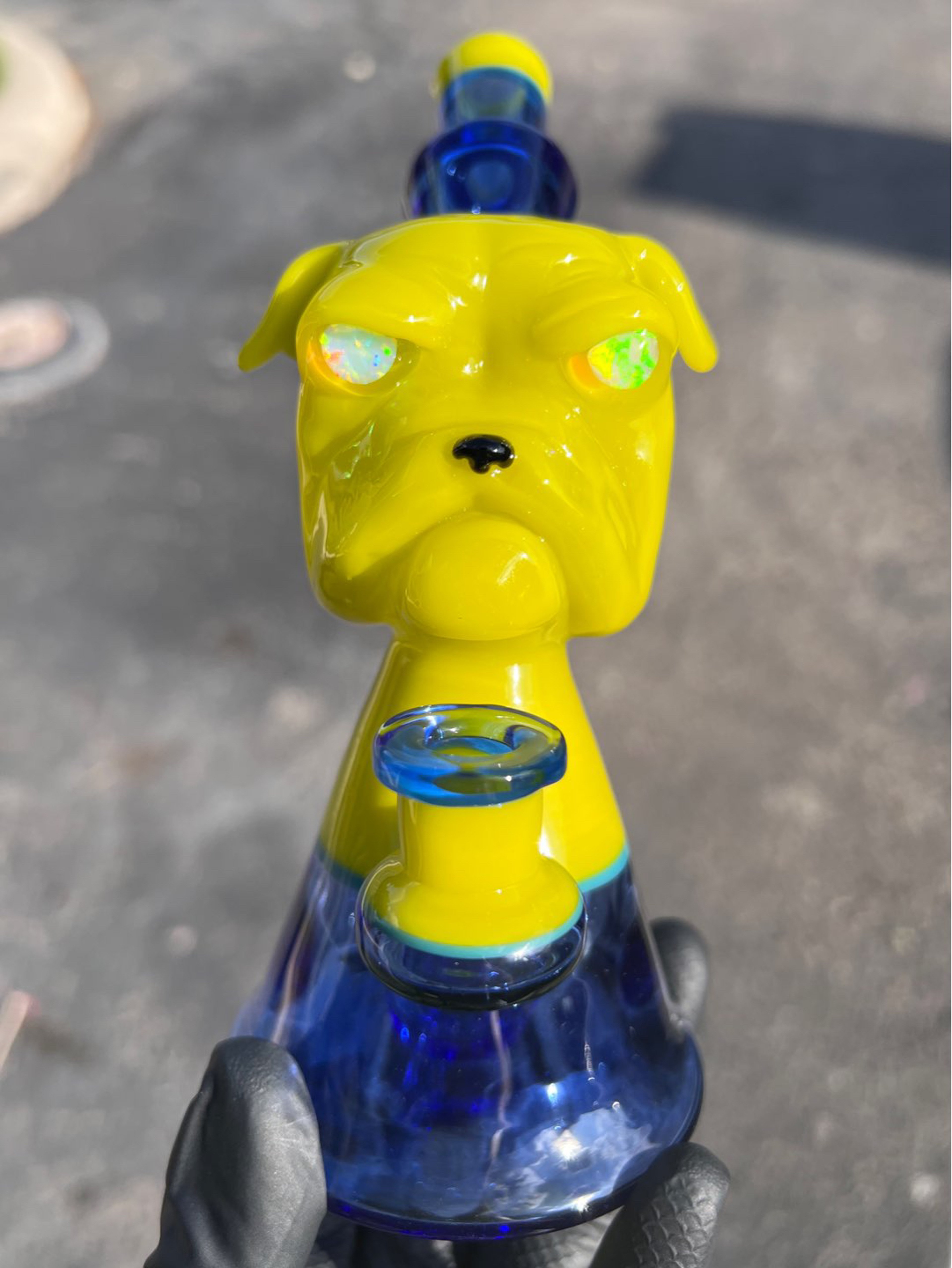Preview pic of Swanny Glass opal eyed bullie