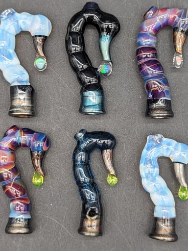 Preview pic of MAKO GLASS PUFFCO PIVOT TOP / MOUTHPIECE | SCORPION TAIL