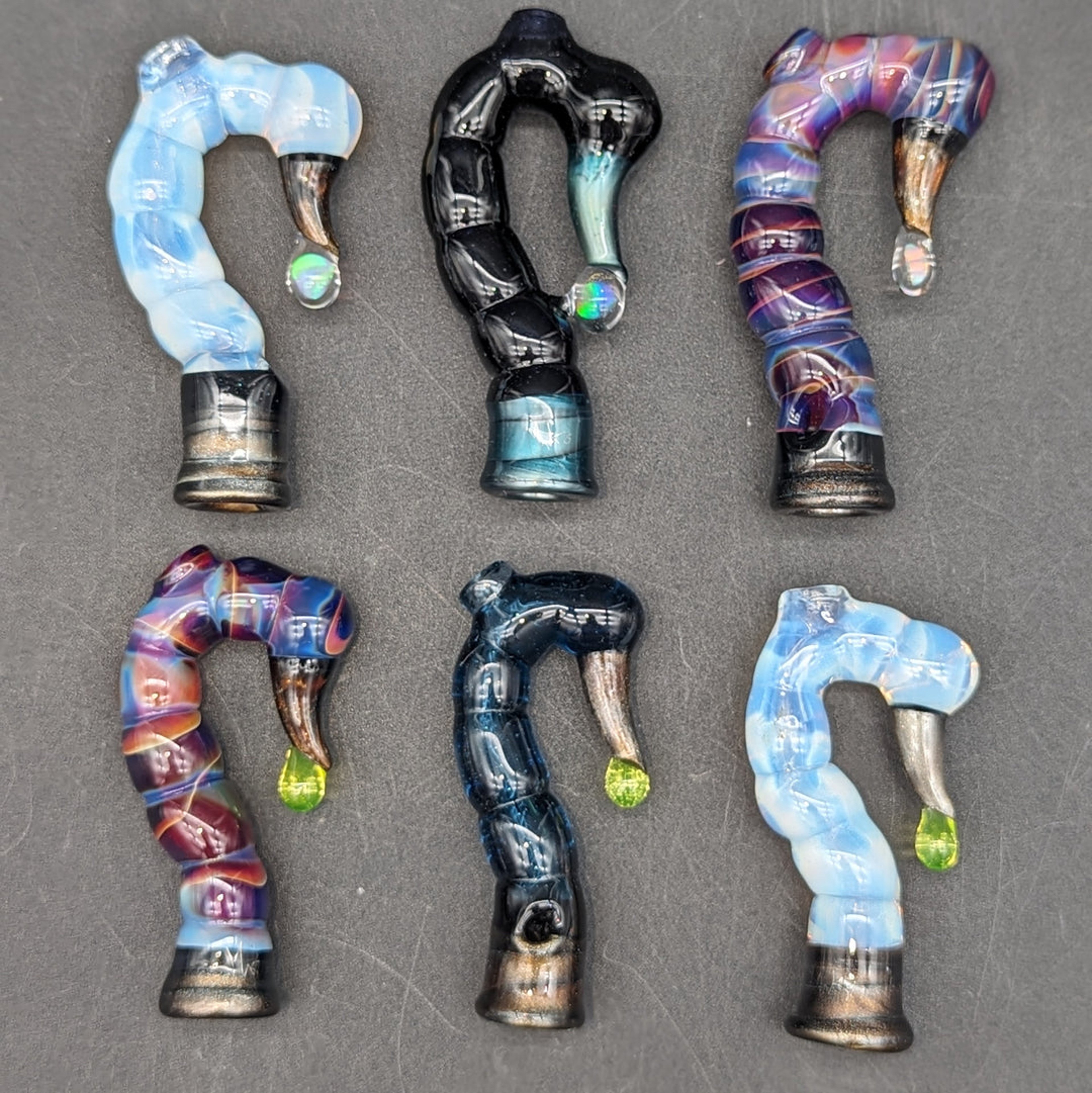 Preview pic of MAKO GLASS PUFFCO PIVOT TOP / MOUTHPIECE | SCORPION TAIL