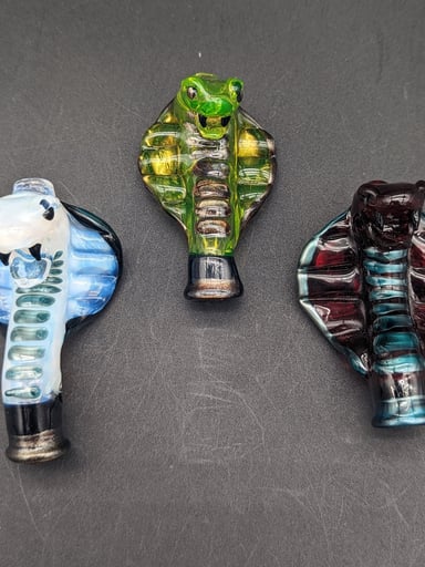 Preview pic of MAKO GLASS PUFFCO PIVOT TOP MOUTHPIECE | COBRA