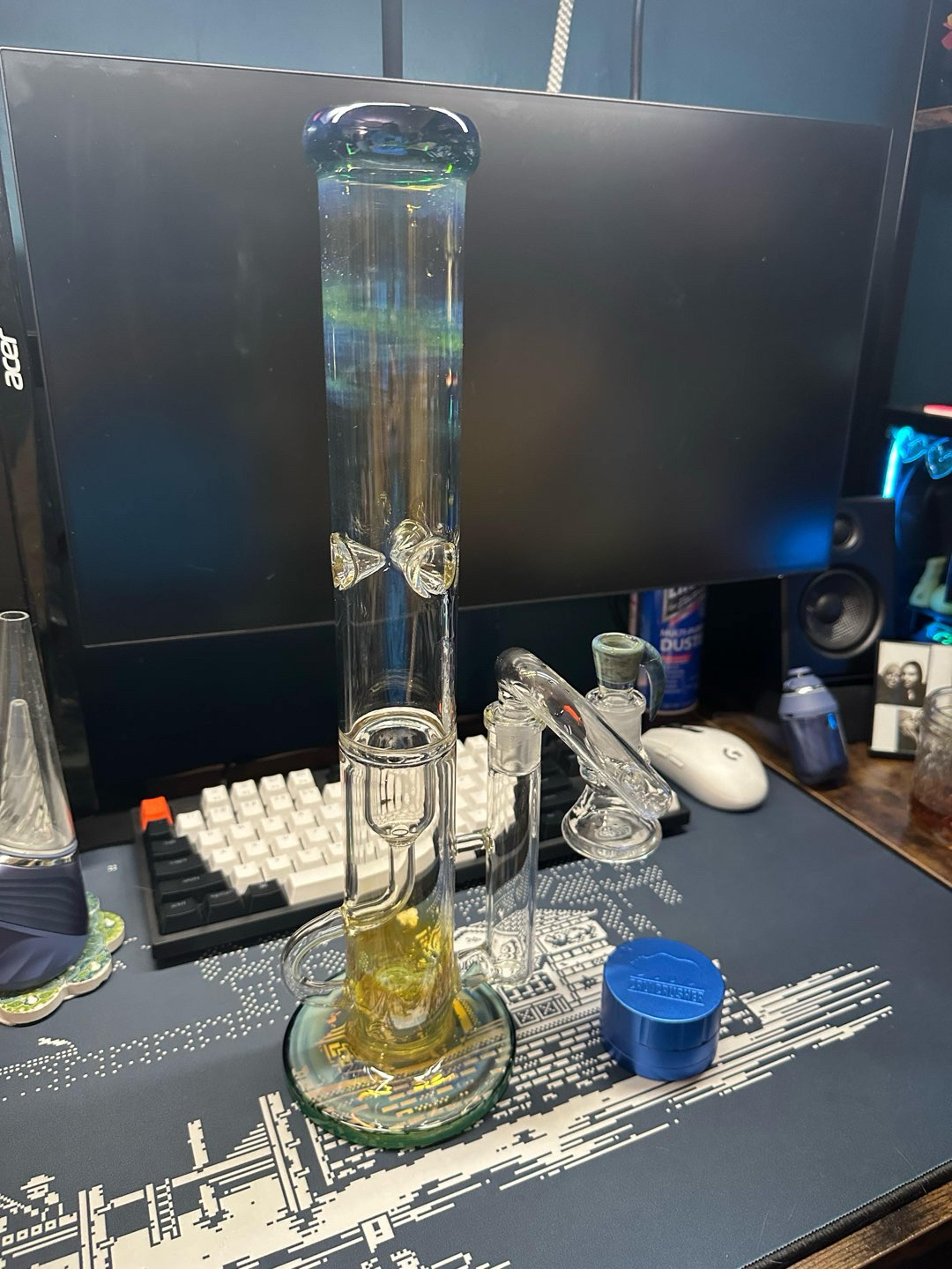 Preview pic of Gold Fumed Tube