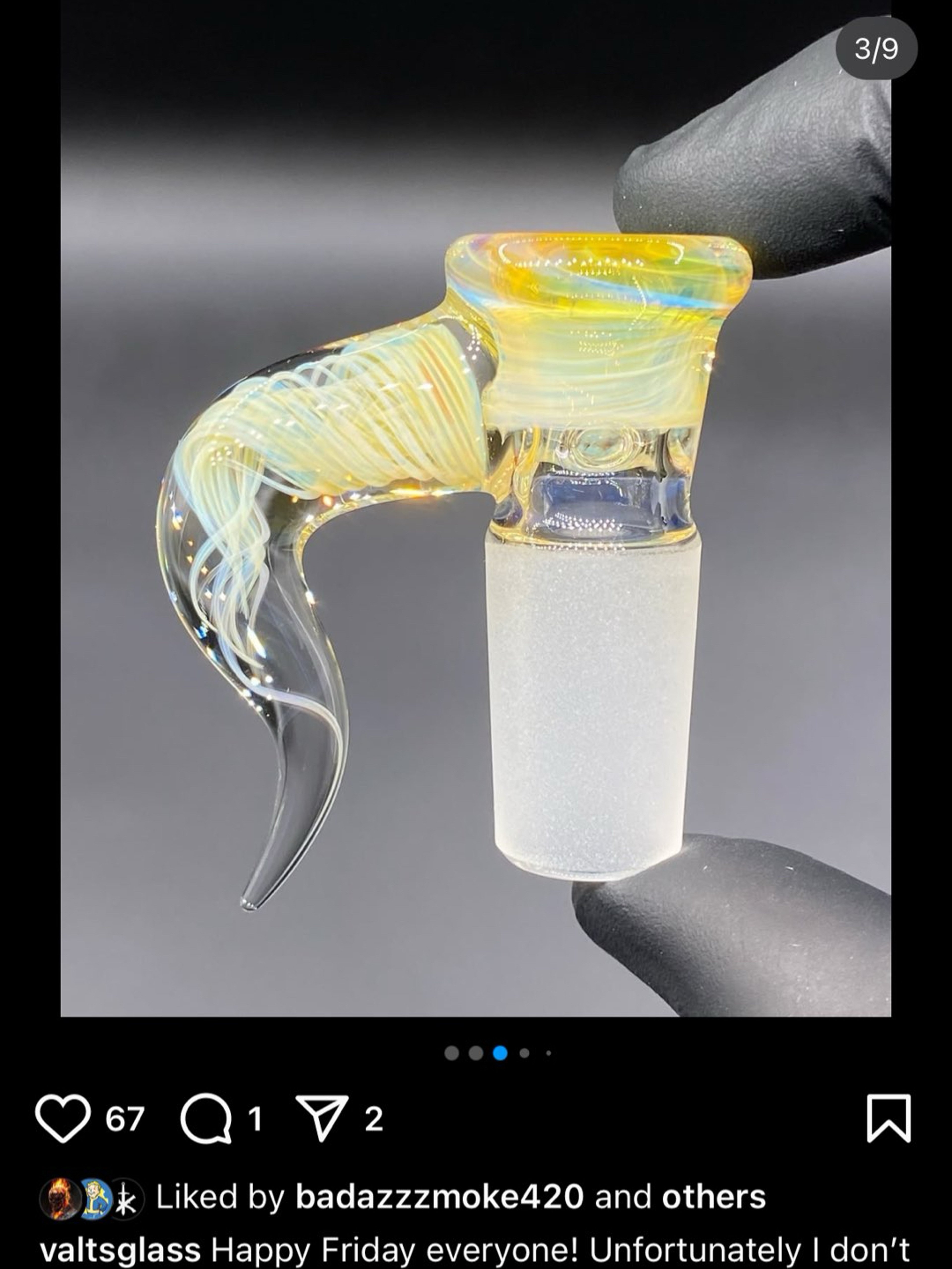 Preview pic of Valts Glass Fumes Slide
