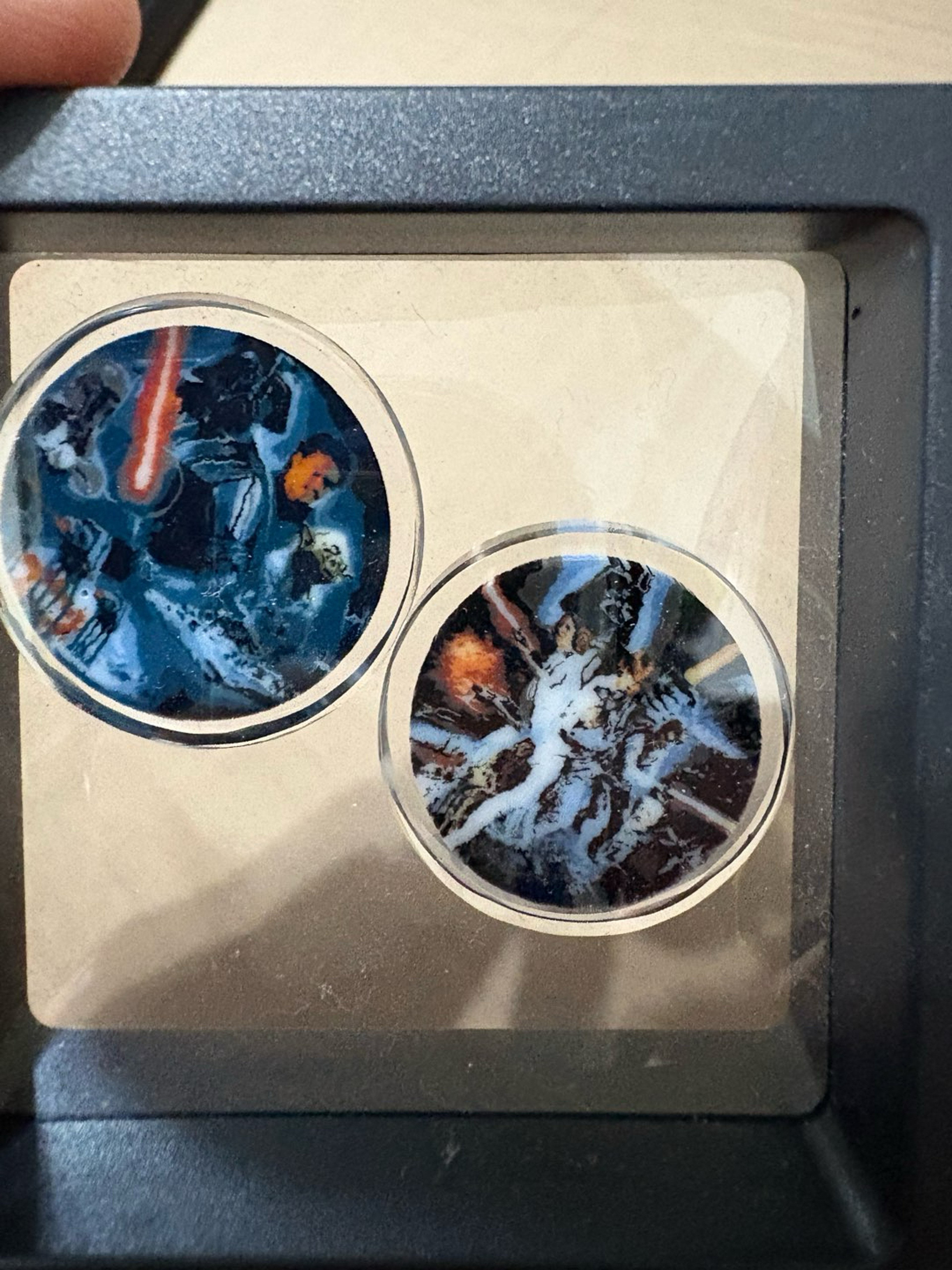 Preview pic of Precision pulls Star Wars coins
