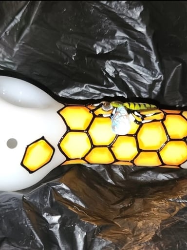 Preview pic of Bees lg thick spoon