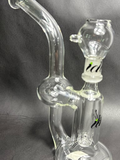 Preview pic of idab Glass 14mm 4 hole Shower Perc Rig with Dome