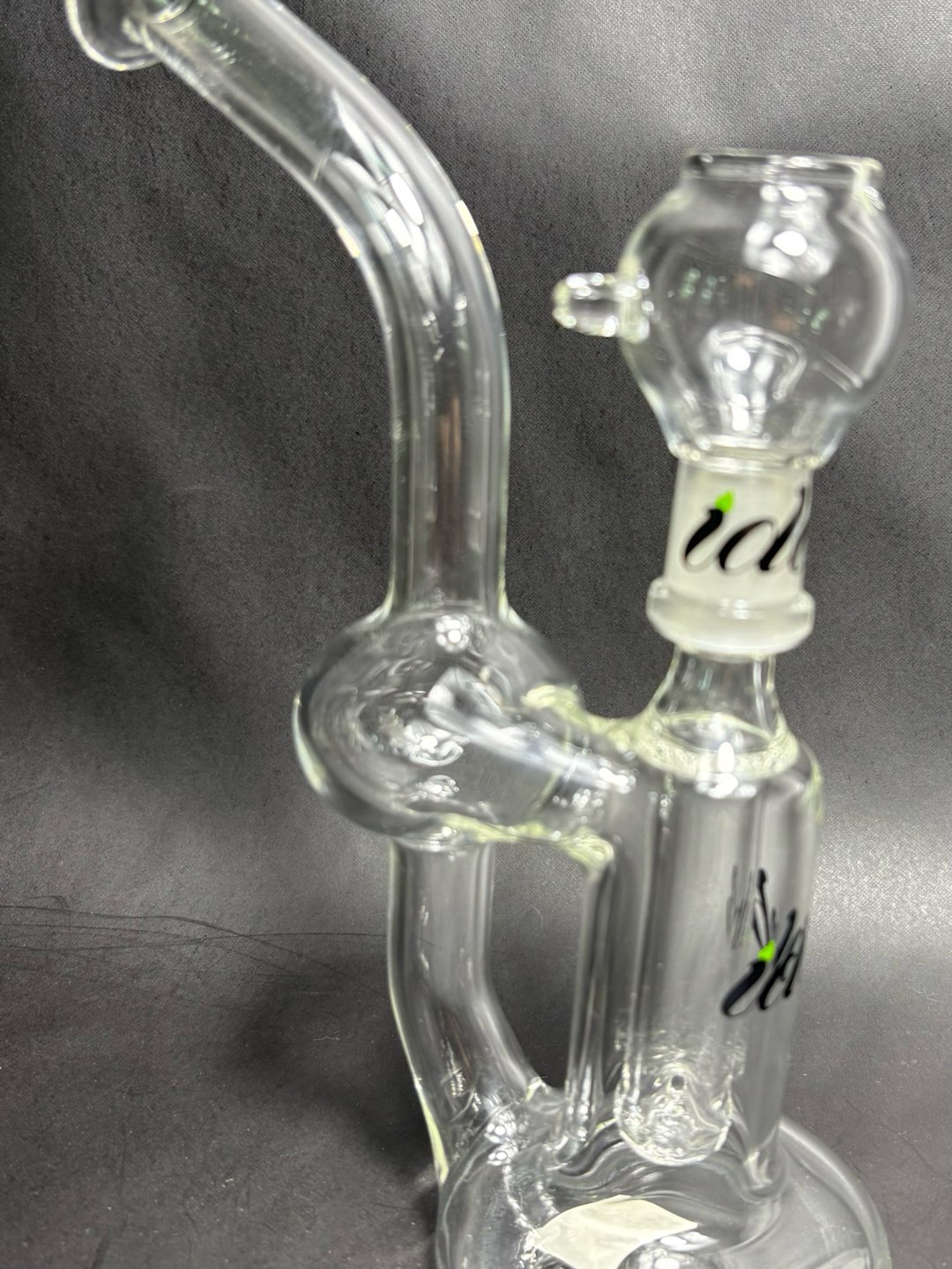 Preview pic of idab Glass 14mm 4 hole Shower Perc Rig with Dome