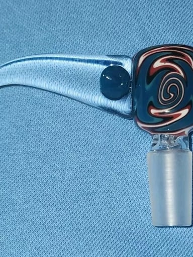 Preview pic of Blue and red wig wag design slide 14mm