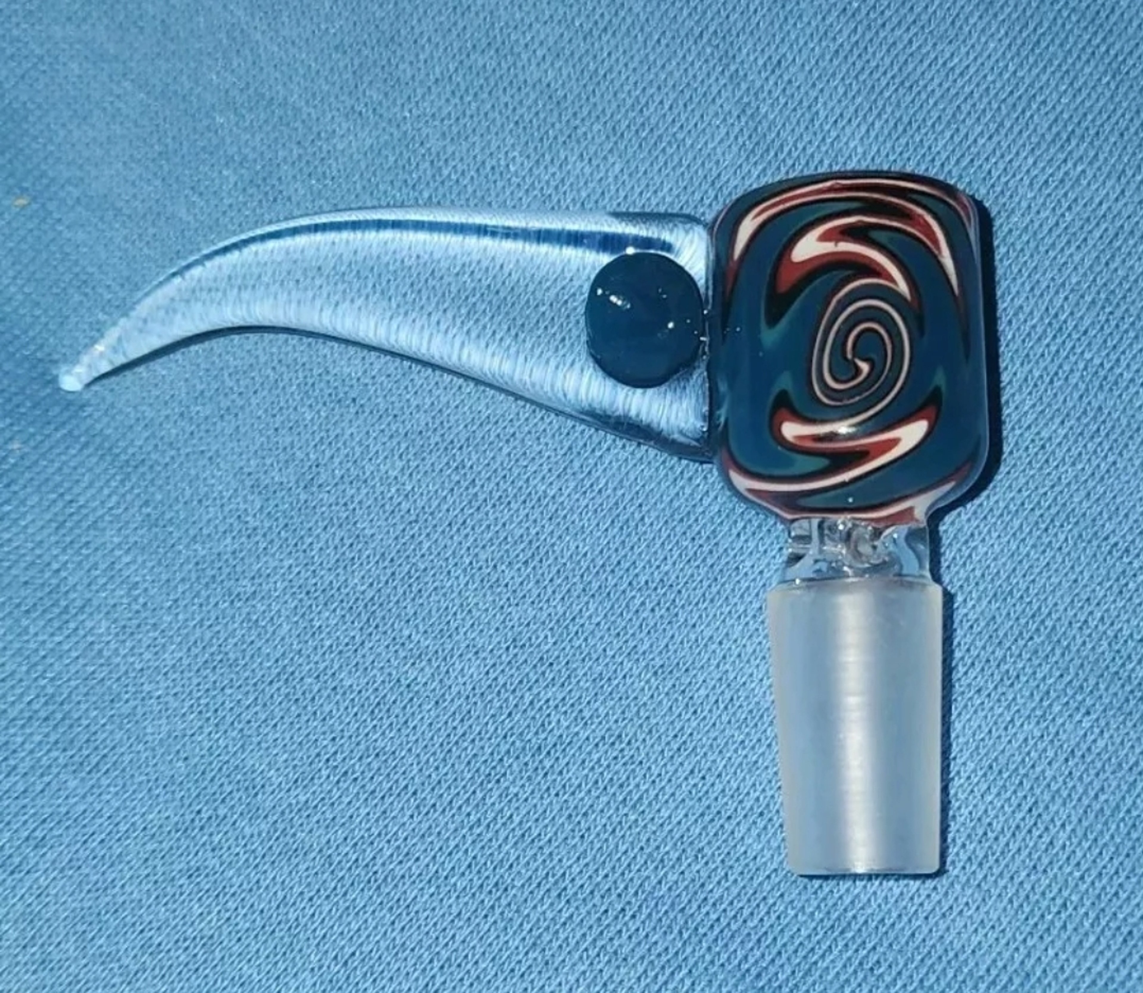 Preview pic of Blue and red wig wag design slide 14mm