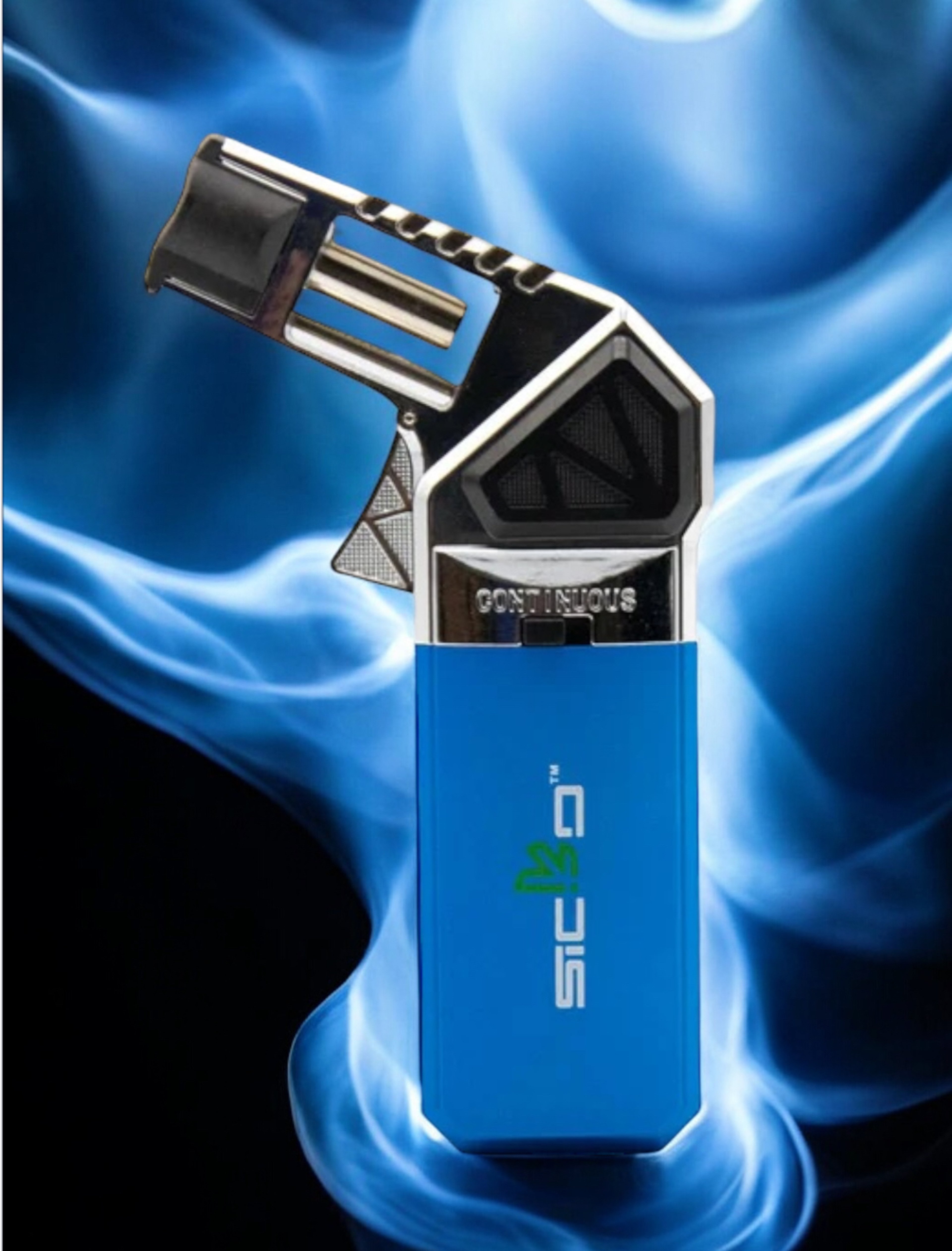 Preview pic of Sicko SKY111 💙 Torch Premium Butane Lighter | Cobalt Blue