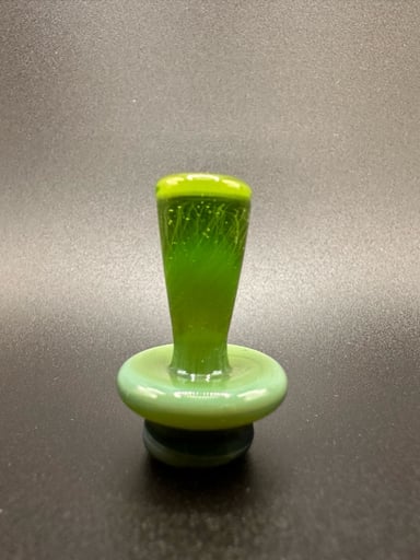 Preview pic of Slurper cap in greasy glass green energy