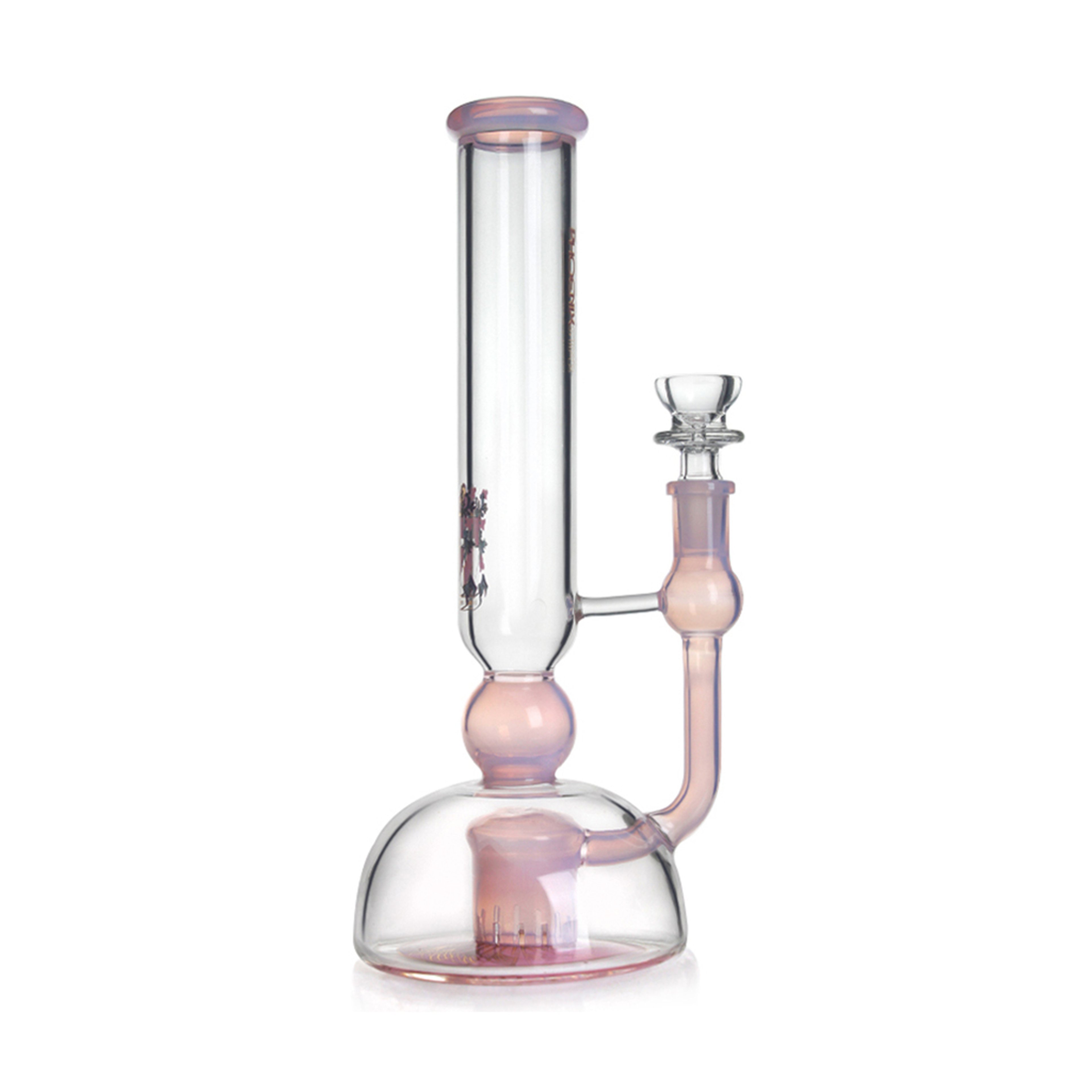 Preview pic of PHOENIX STAR COLORED SHOWERHEAD 10 INCHES PERCOLATOR BONG