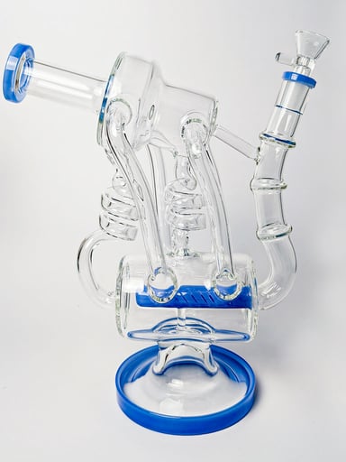 Preview pic of DUAL COIL INLINE BARREL RECYCLER RIG