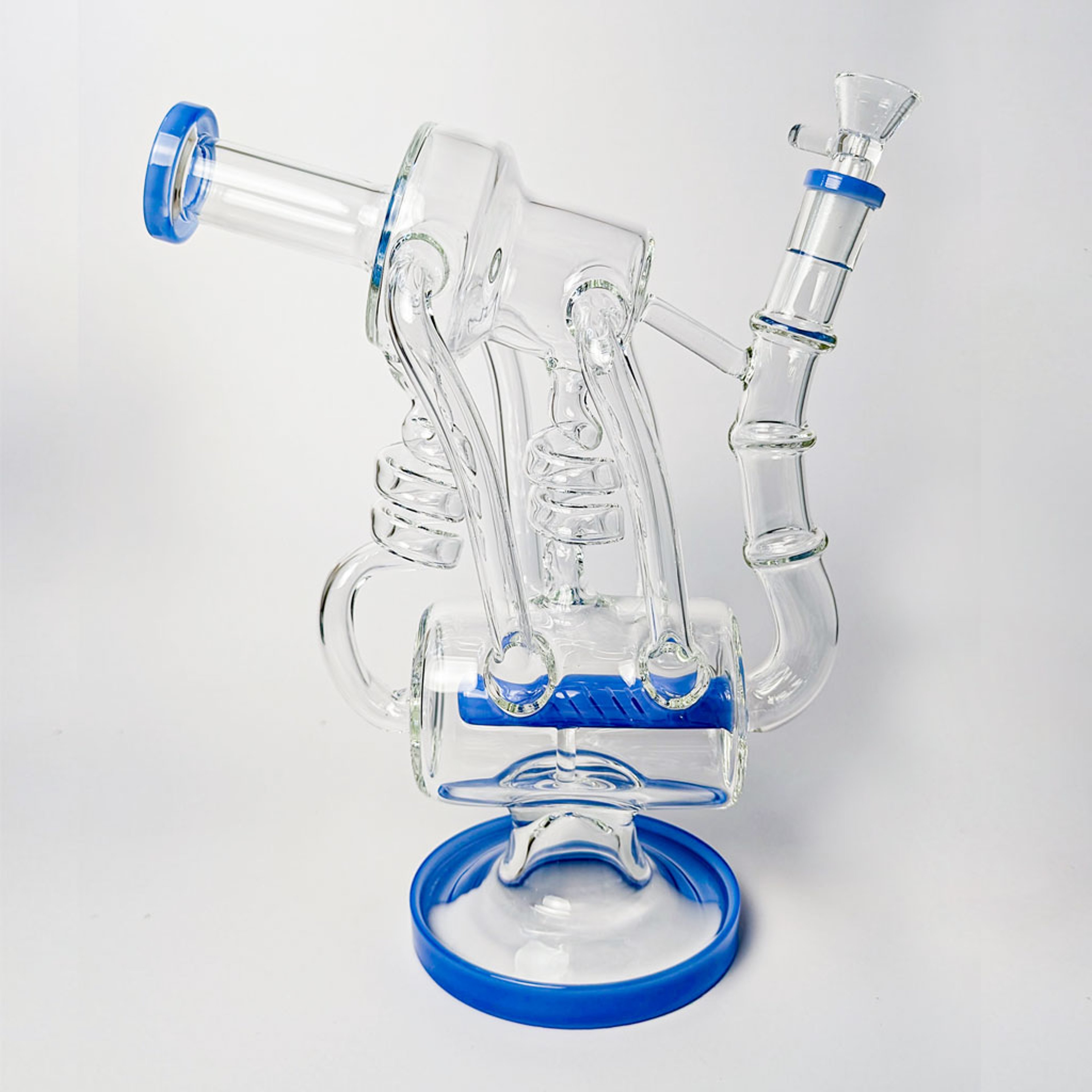 Preview pic of DUAL COIL INLINE BARREL RECYCLER RIG