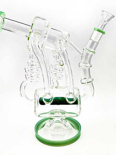 Preview pic of DUAL COIL INLINE BARREL RECYCLER RIG