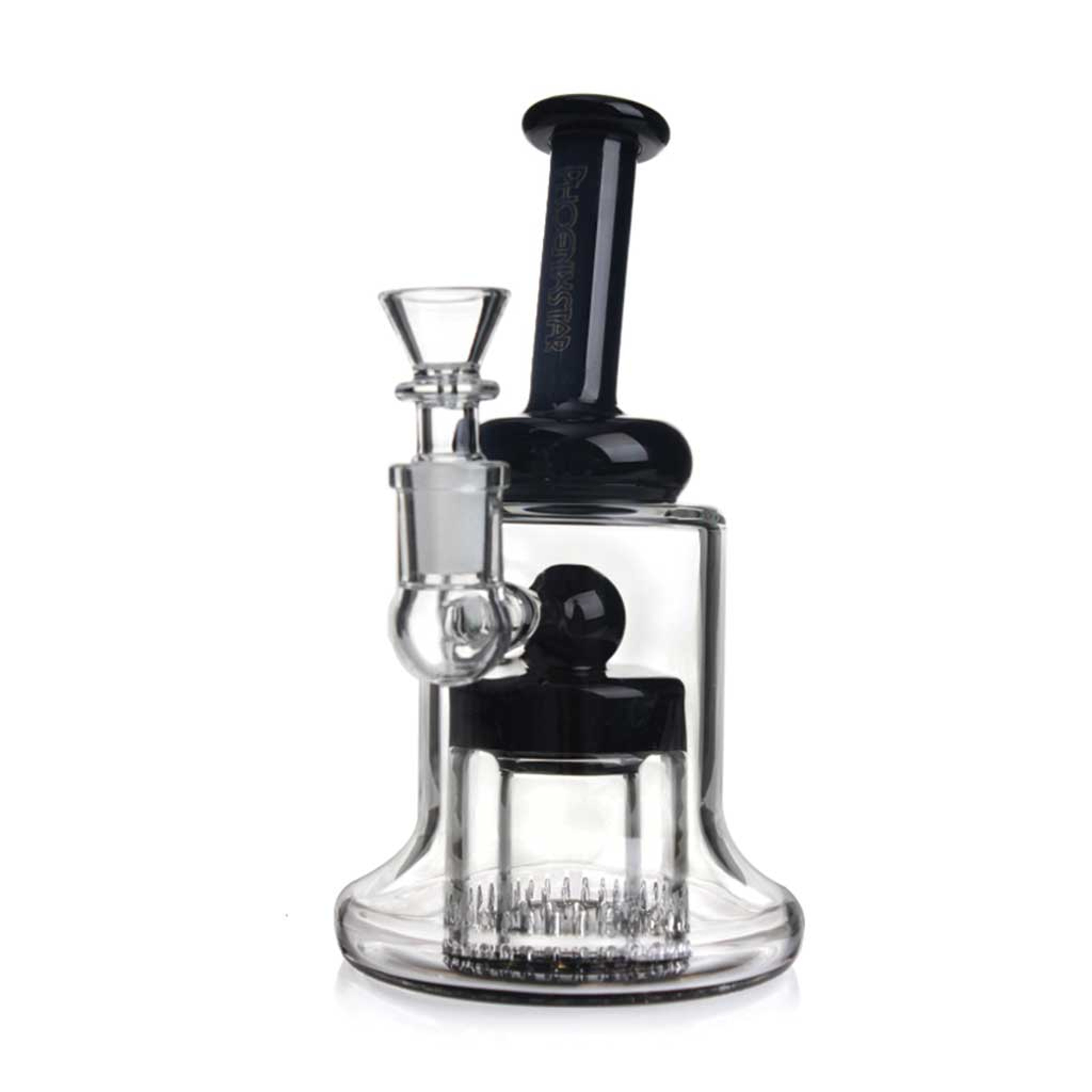Preview pic of PHOENIX STAR 7 INCH BUBBLER DAB RIG WITH DOUBLE SHOWERHEAD PERC