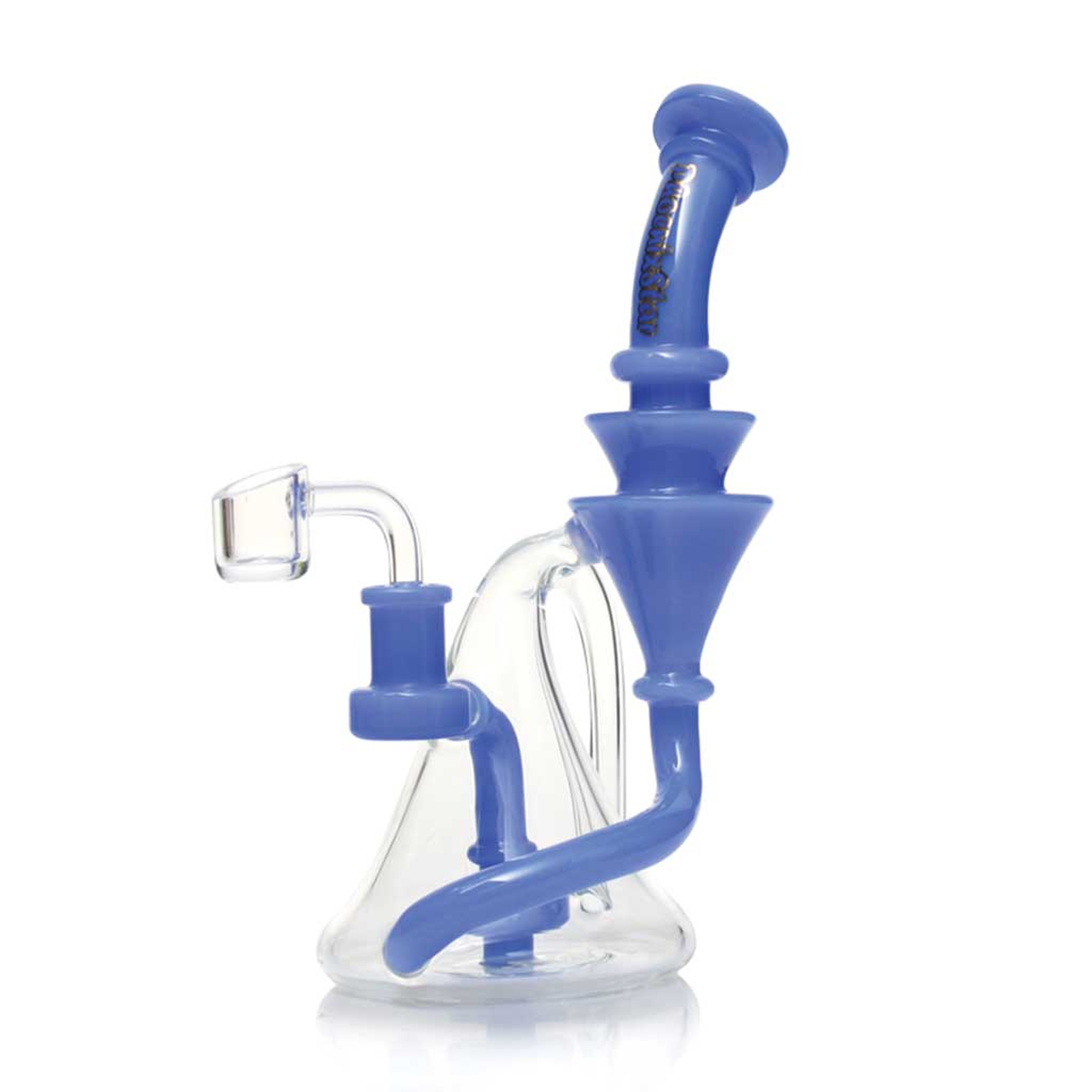 PHOENIX STAR SHOWERHEAD PERC 8 INCH RECYCLER DAB RIG image 0