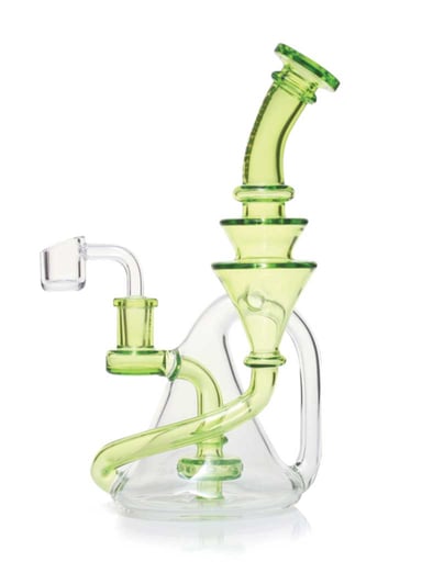 Preview pic of PHOENIX STAR SHOWERHEAD PERC 8 INCH RECYCLER DAB RIG