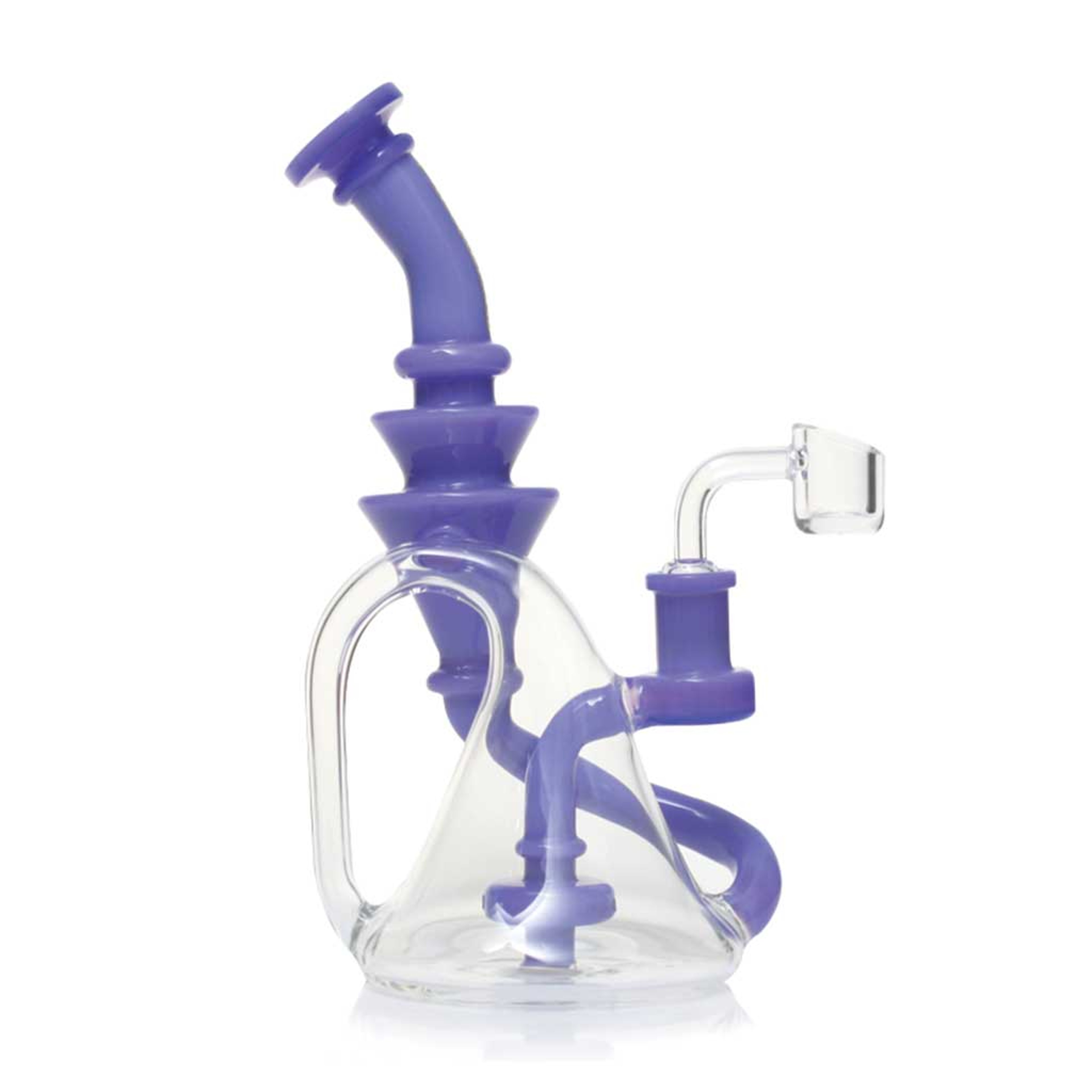 PHOENIX STAR SHOWERHEAD PERC 8 INCH RECYCLER DAB RIG image 0