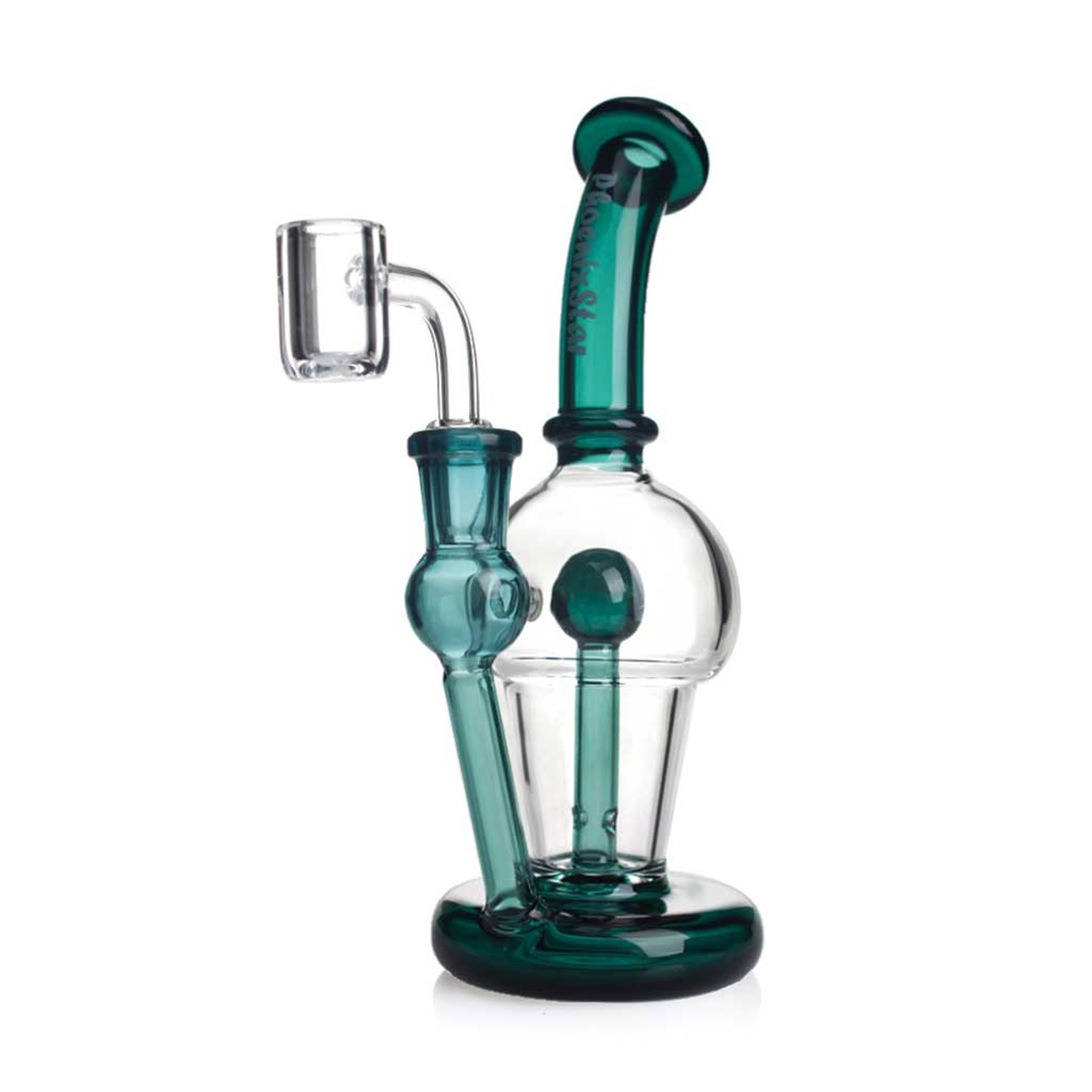 Preview pic of PHOENIX STAR 7.5 INCH BUBBLE PERC DAB RIG