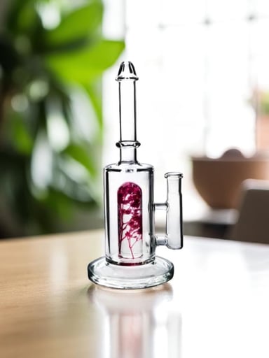 Preview pic of Brand New 9" Cooling Glass Water Pipe Bong – 14mm with Flower Bowl