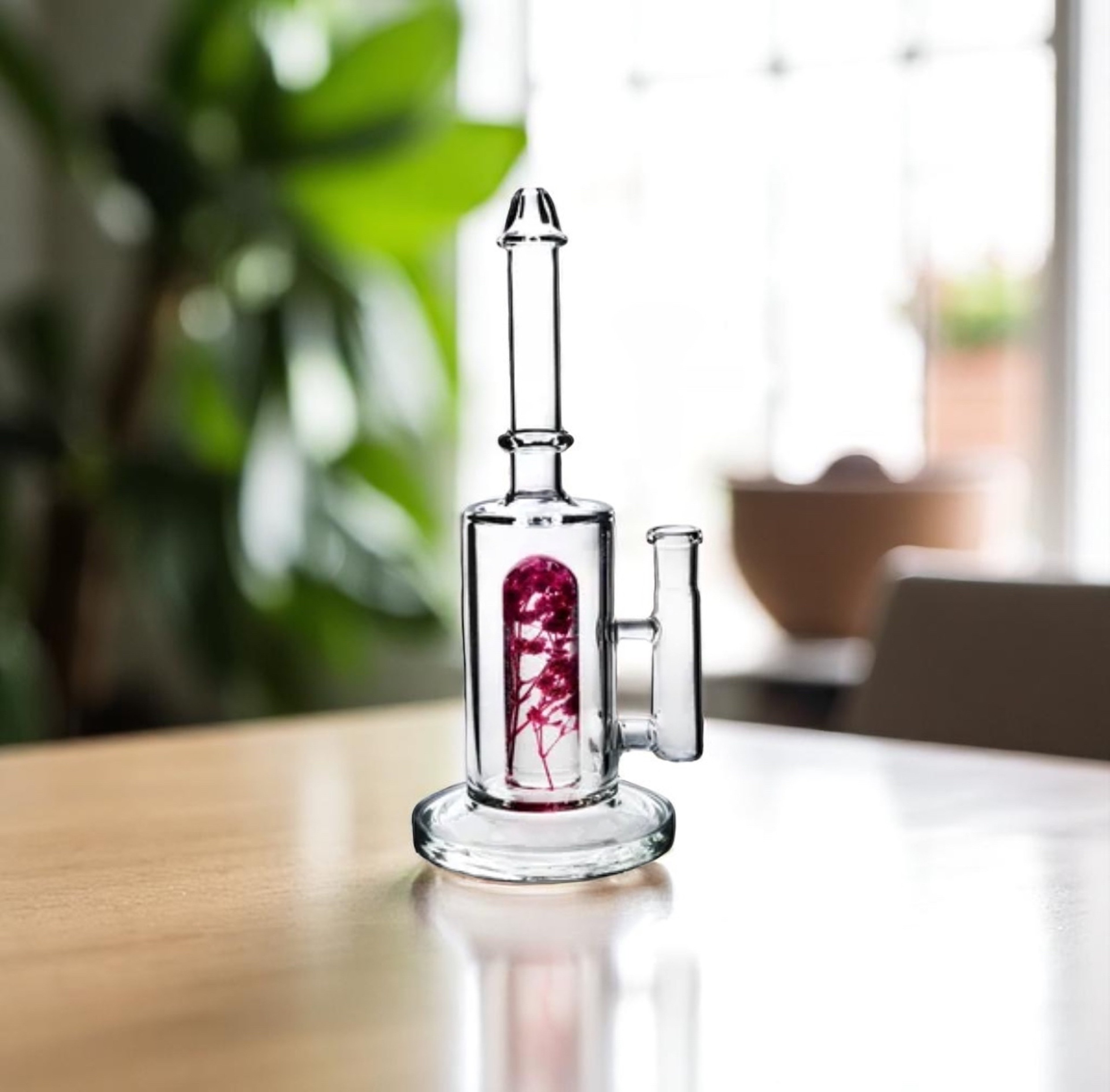 Preview pic of Brand New 9" Cooling Glass Water Pipe Bong – 14mm with Flower Bowl