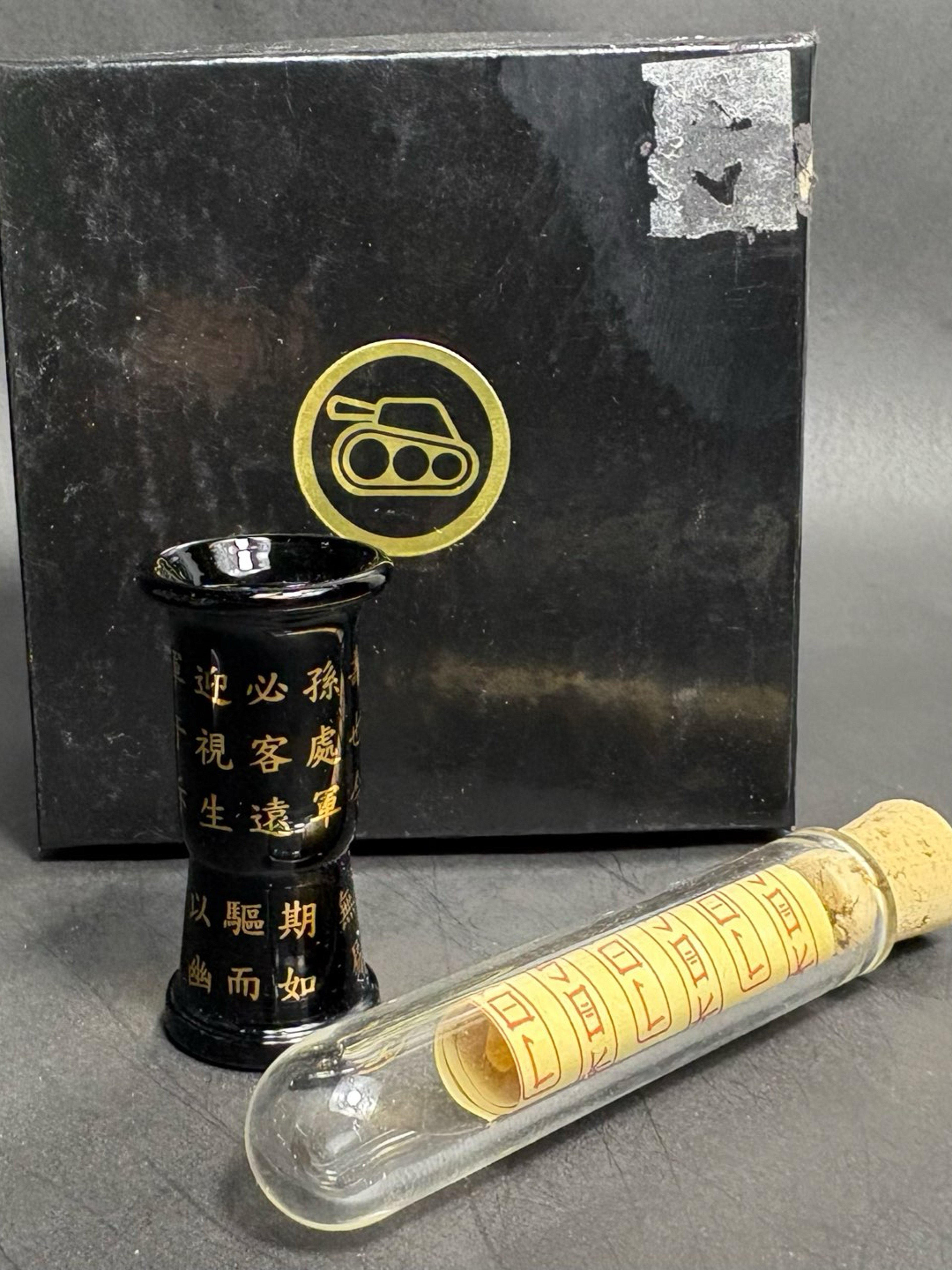 Preview pic of Aaron Sokol Art of War Series 14mm Female Joint Rig Dome with Scroll and Box